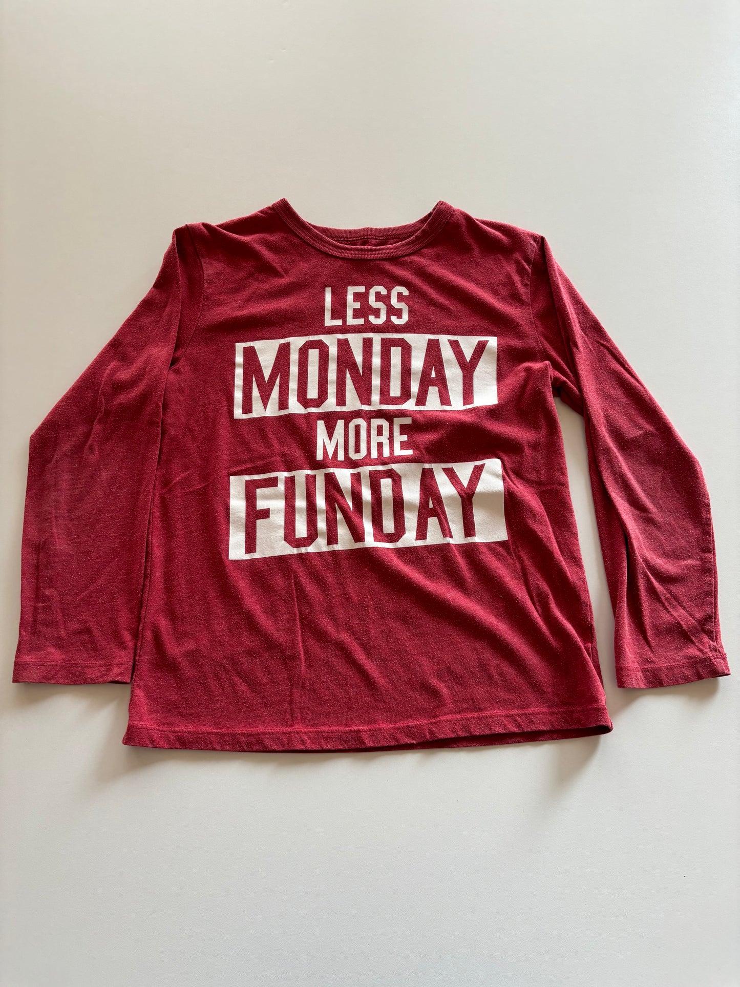 Red Less Monday Shirt