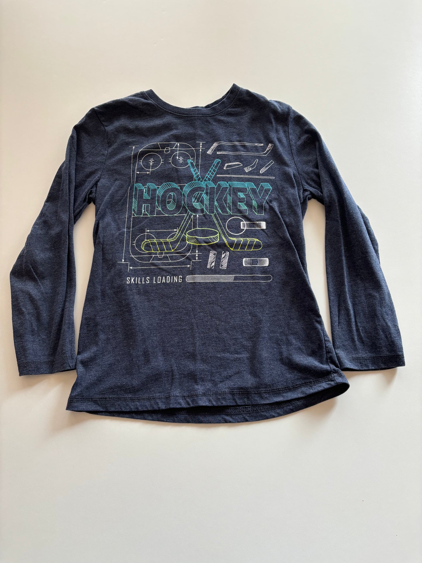Blue Hockey Shirt