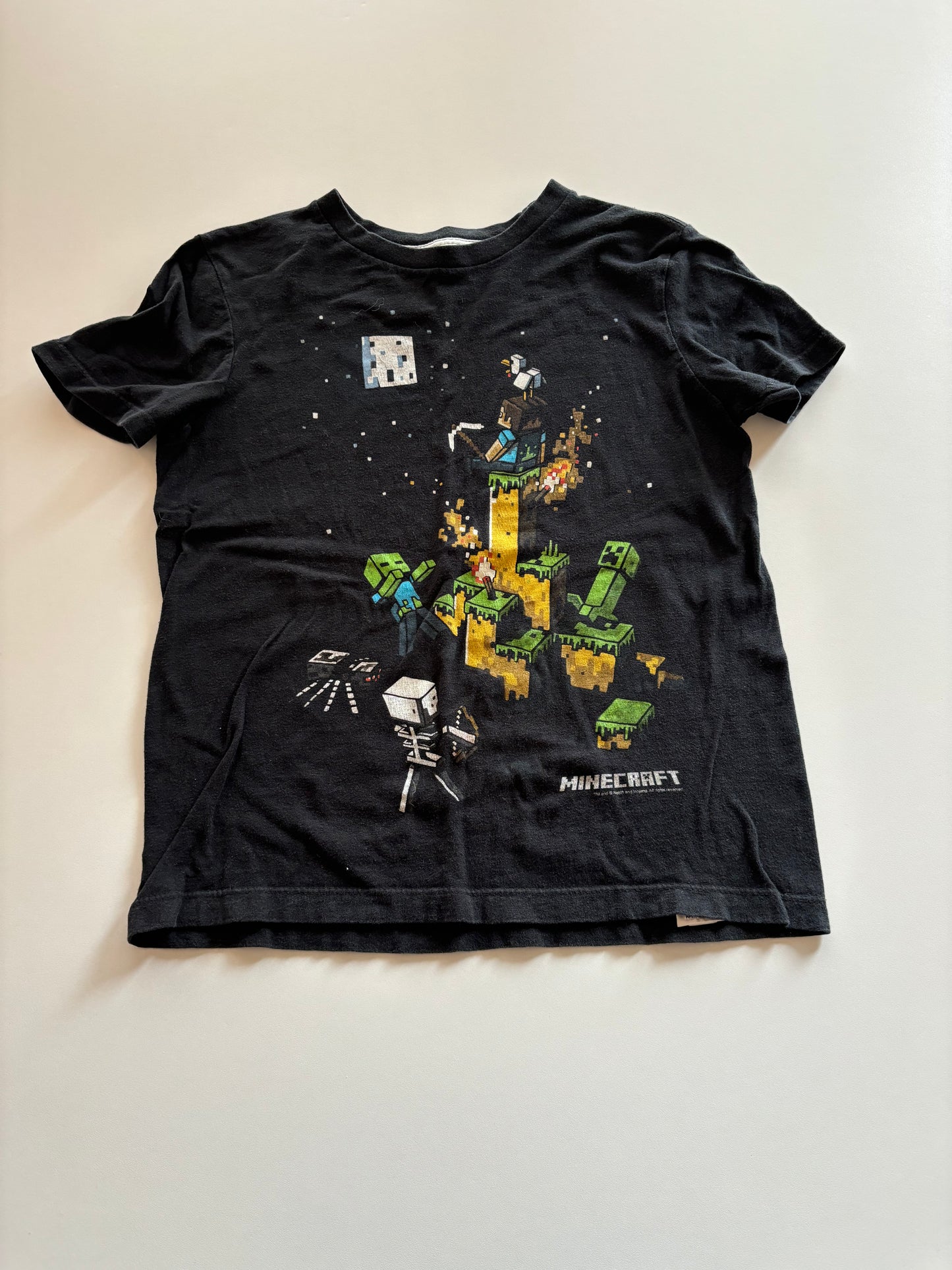 Black Minecraft Tee