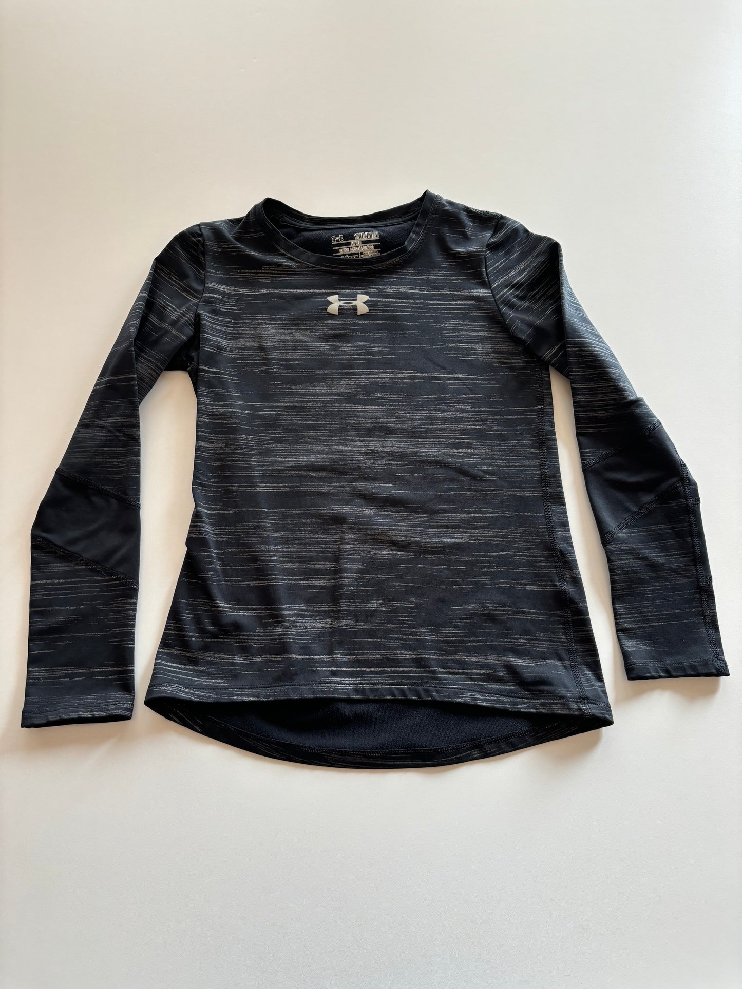 Black & Silver UA Athletic Shirt