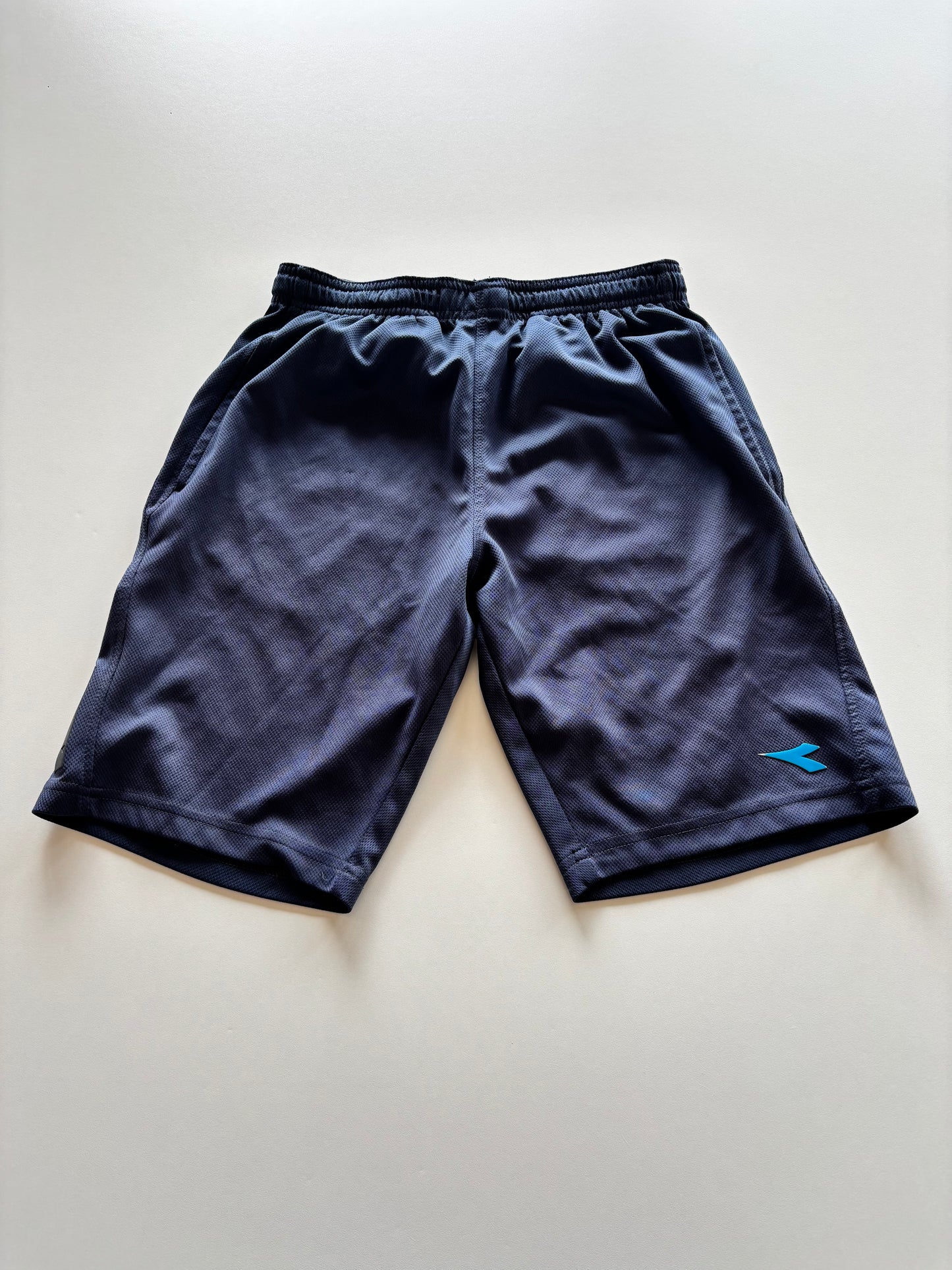 Navy Mesh Athletic Shorts
