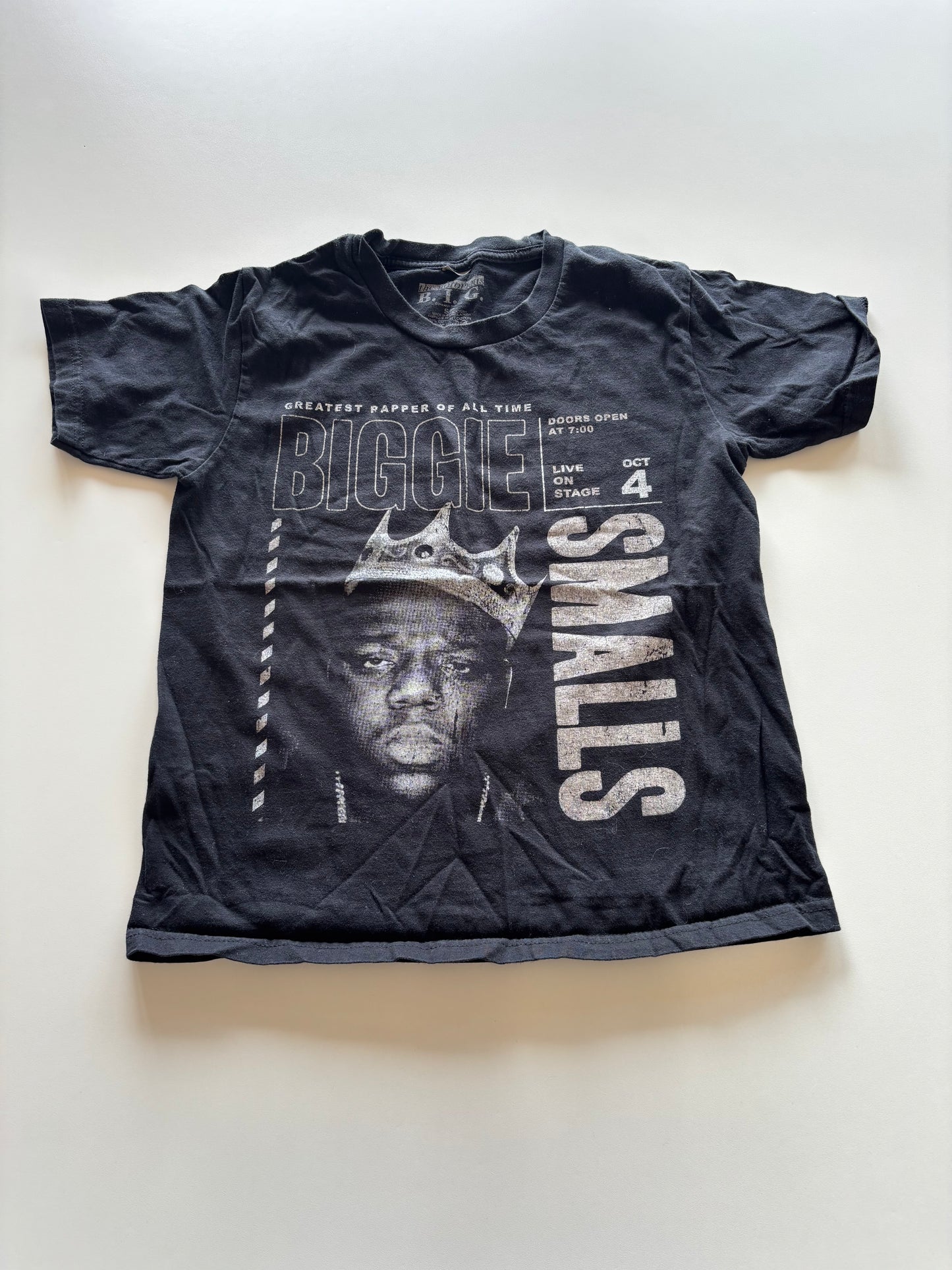 Black Biggie Tee