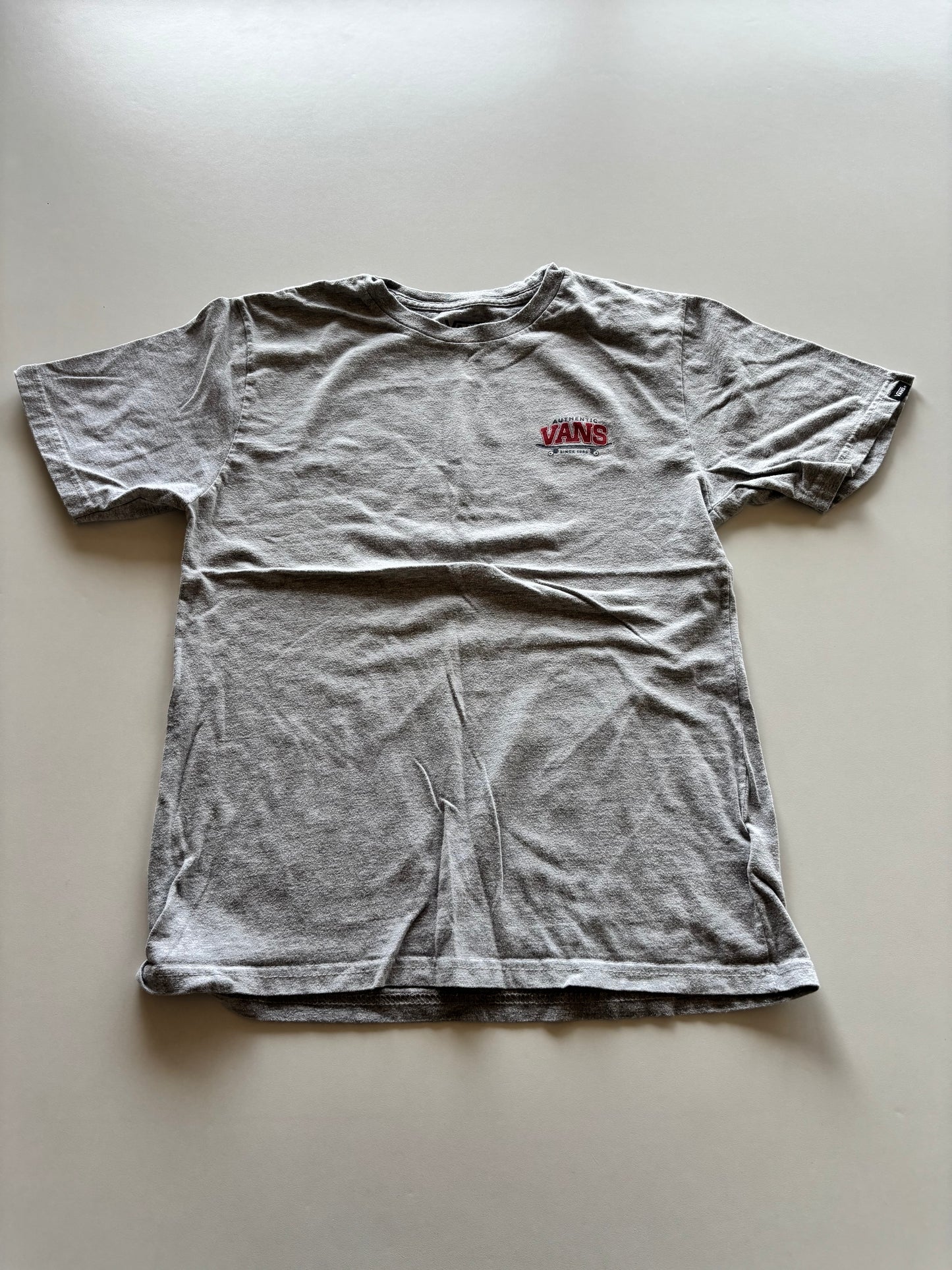 Grey Vans Skateboarding Tee