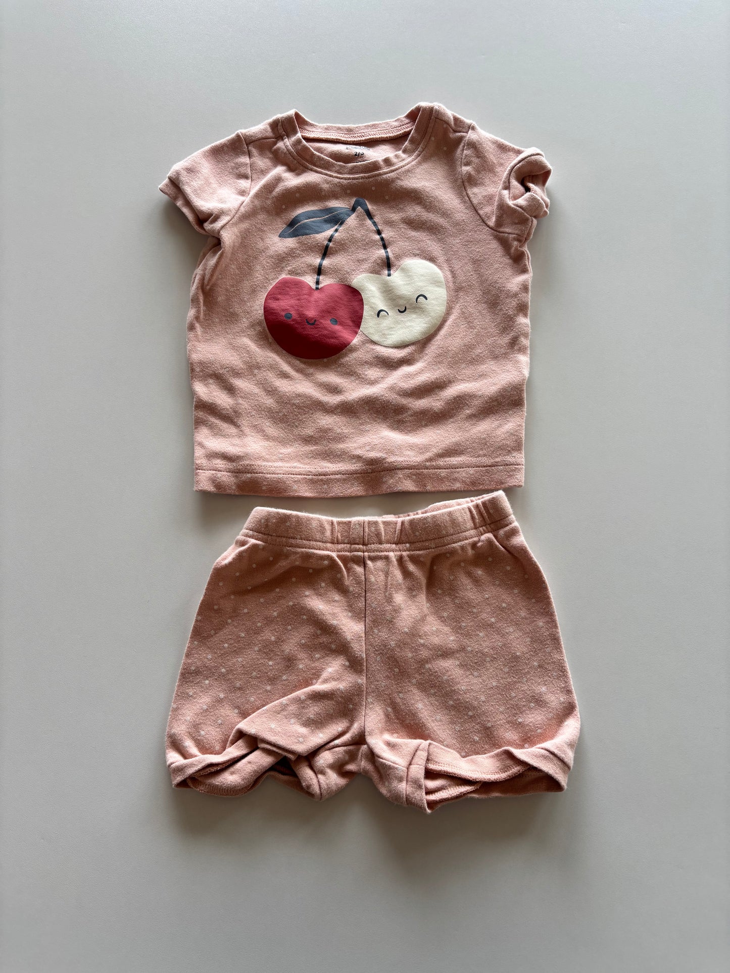 2pc Cherry Pajamas