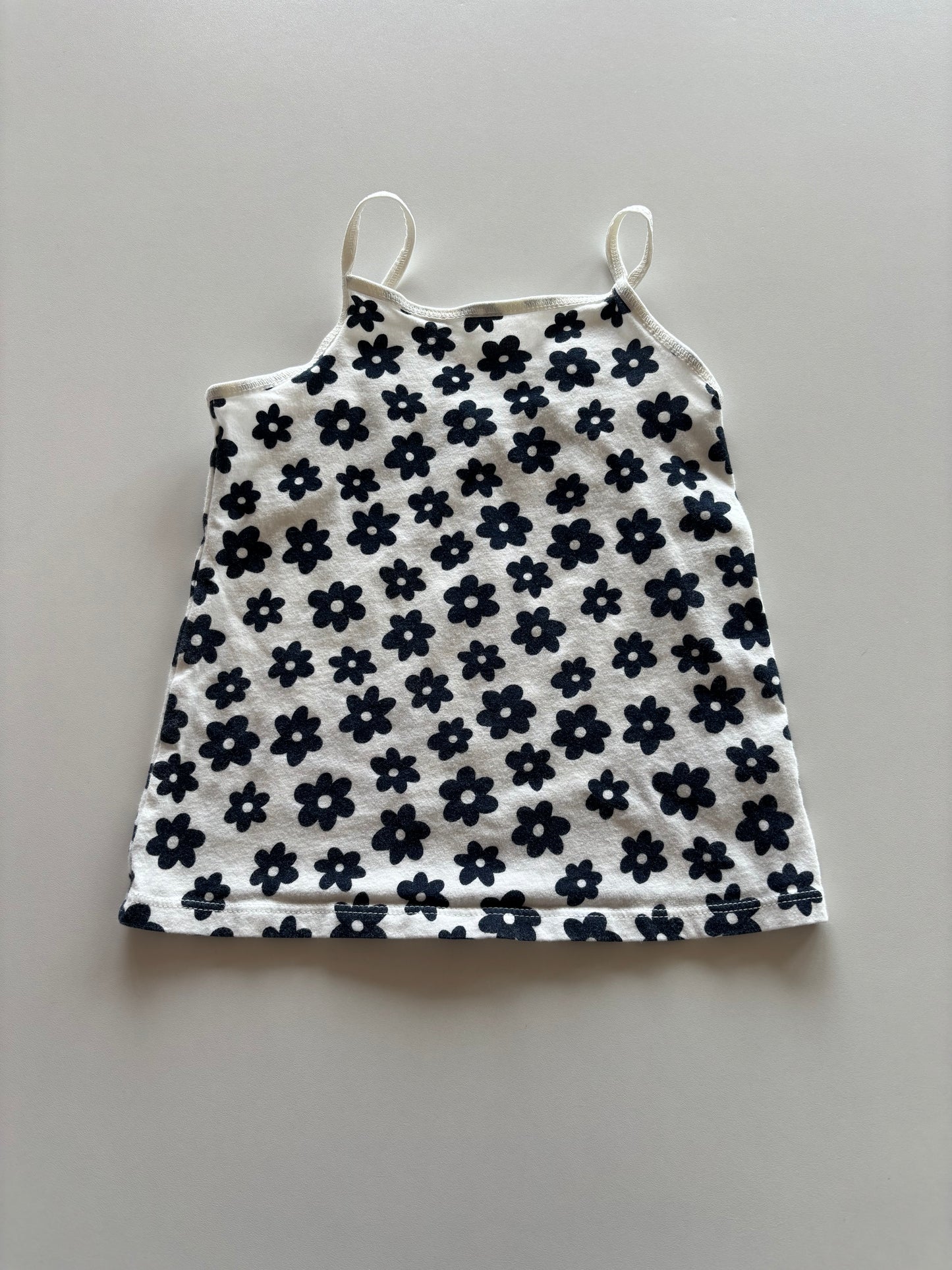 Navy Daisy Tank