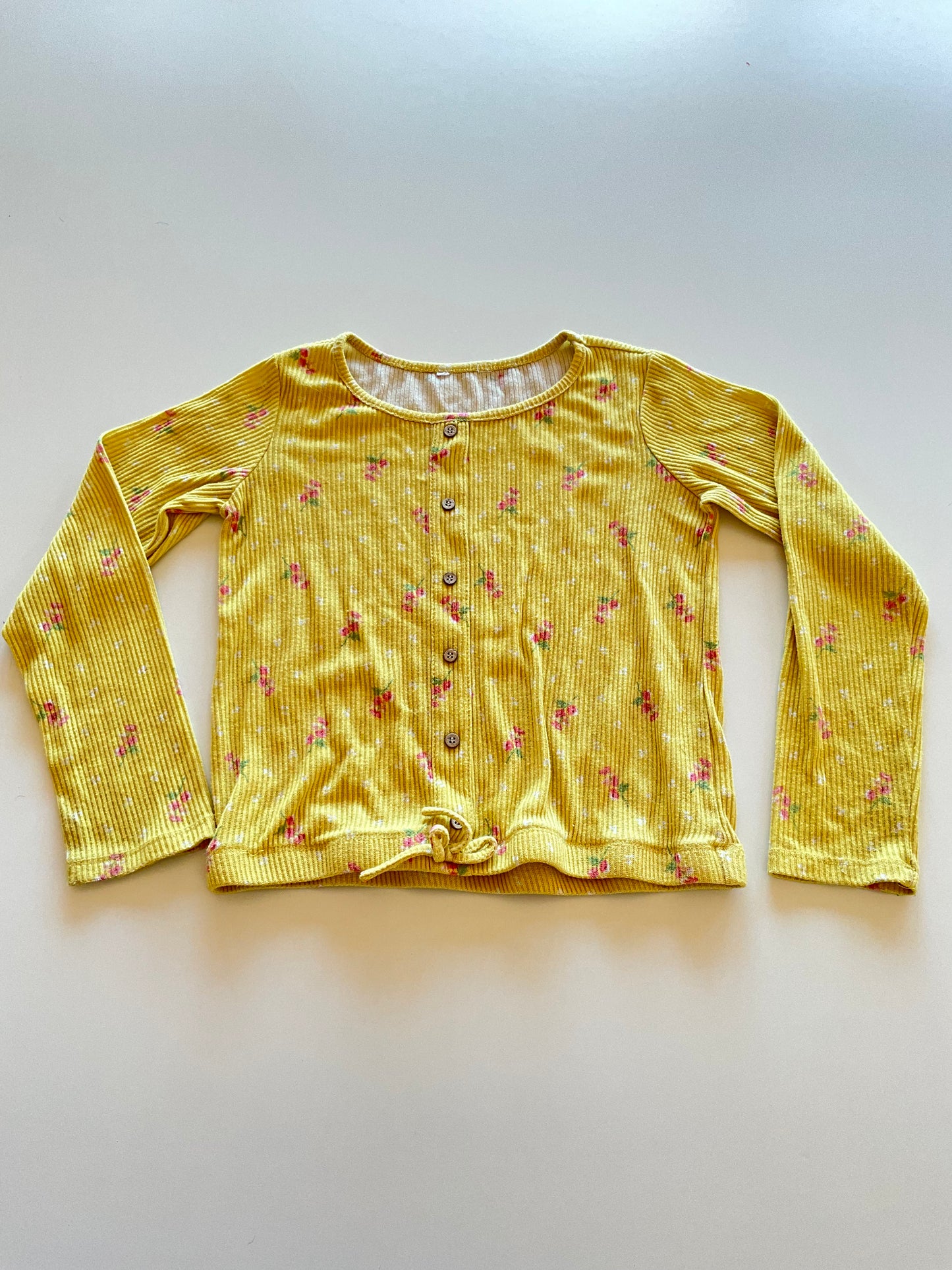 Yellow Floral Shirt