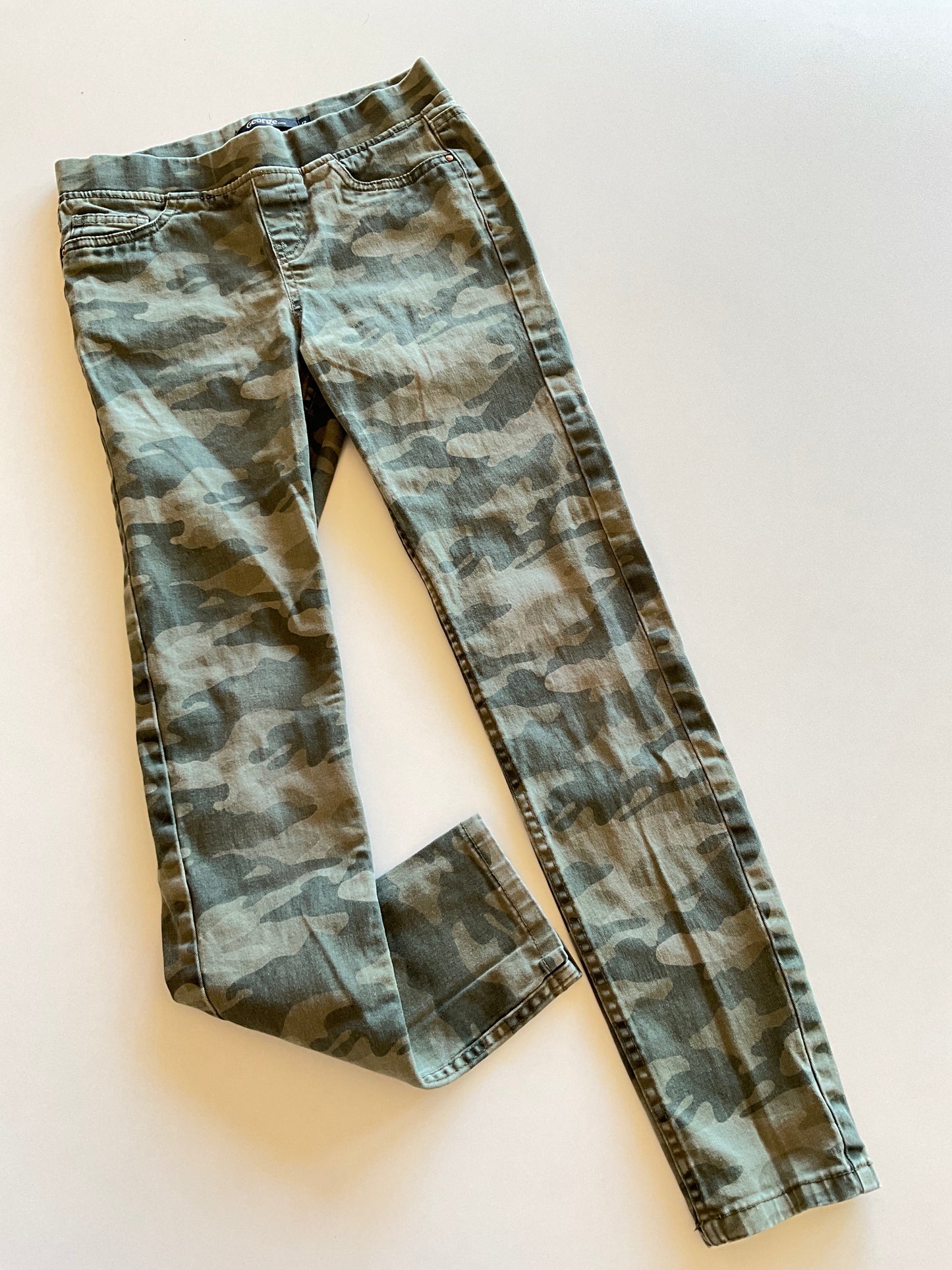 Green Camo Jeggings