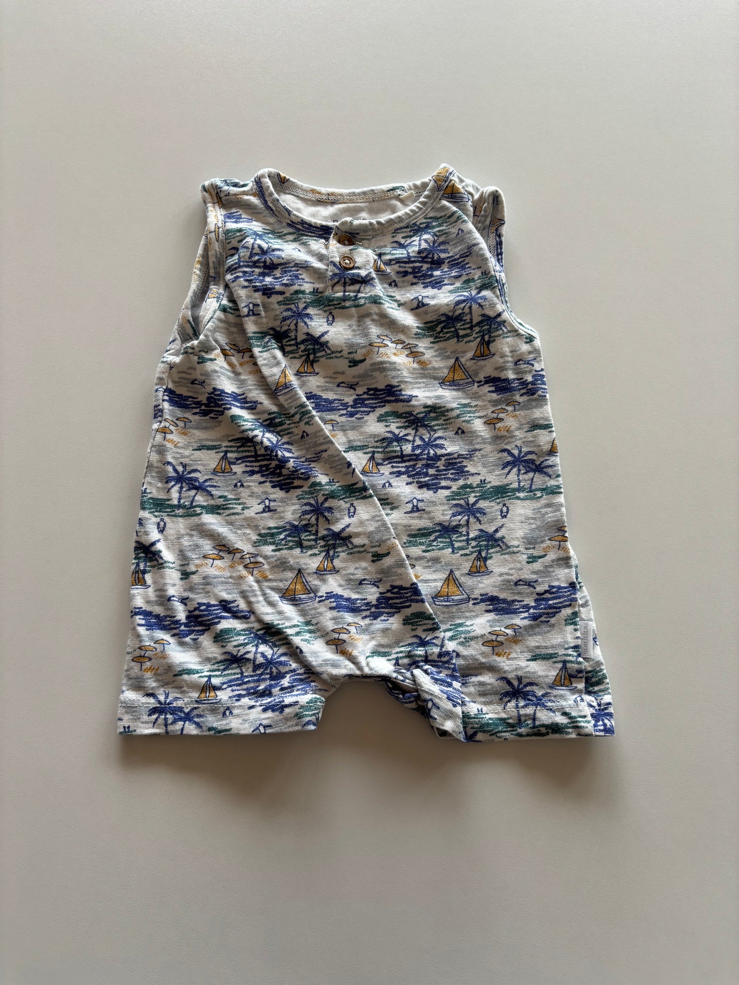 Sailboats Romper