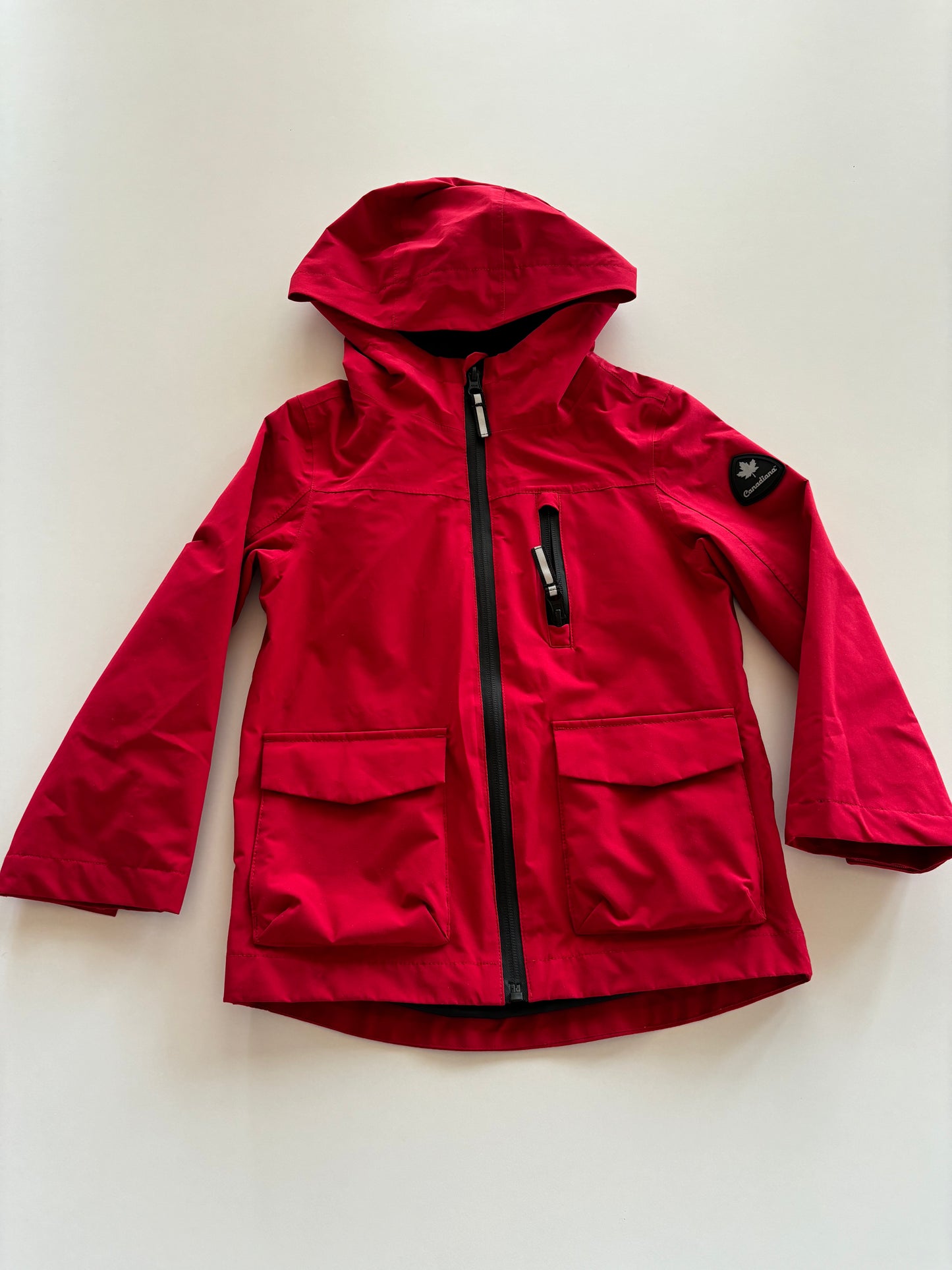 Red Rain Jacket