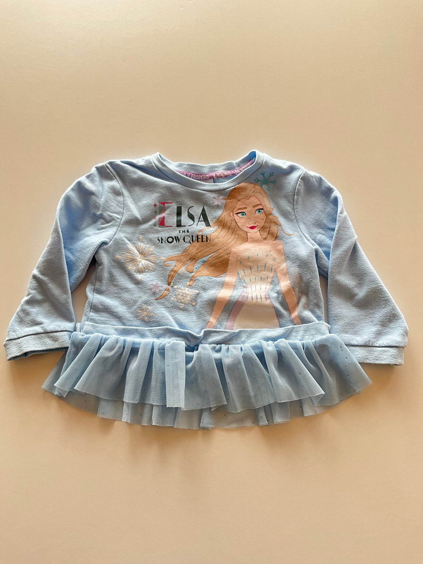 Blue Elsa Crewneck