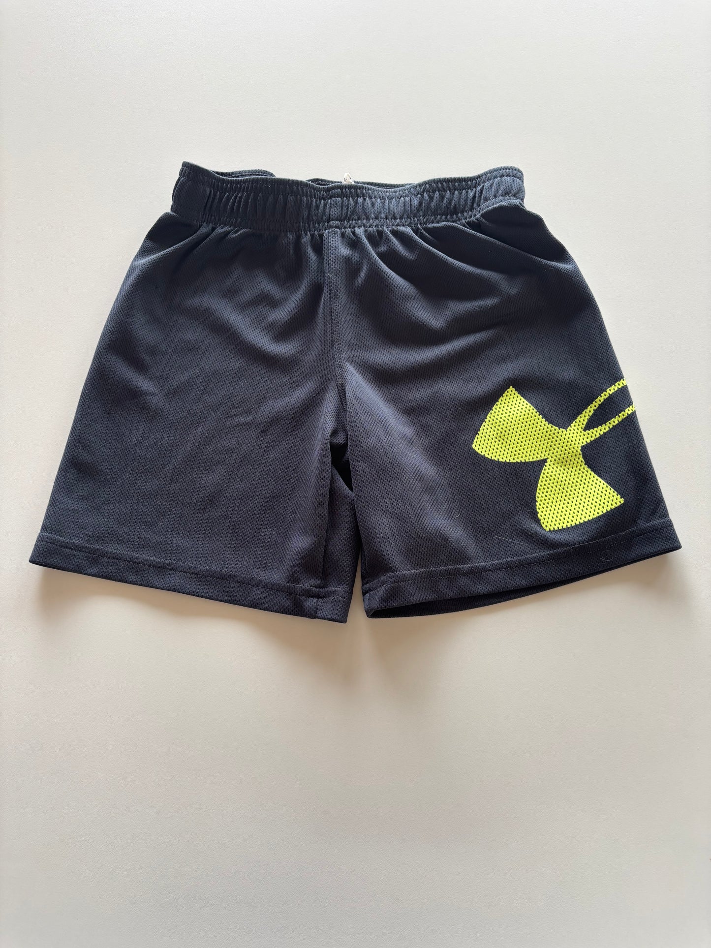 Black & Yellow UA Mesh Shorts