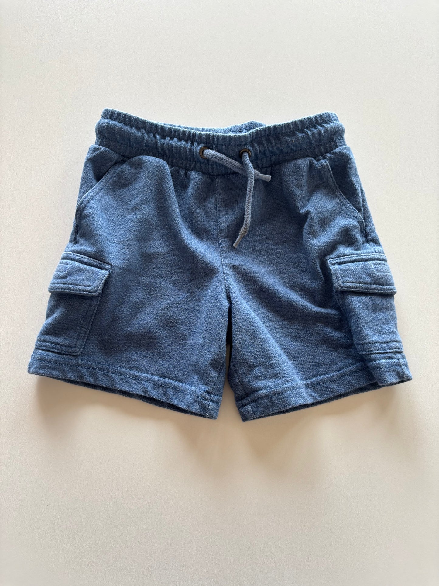 Blue Cargo Shorts