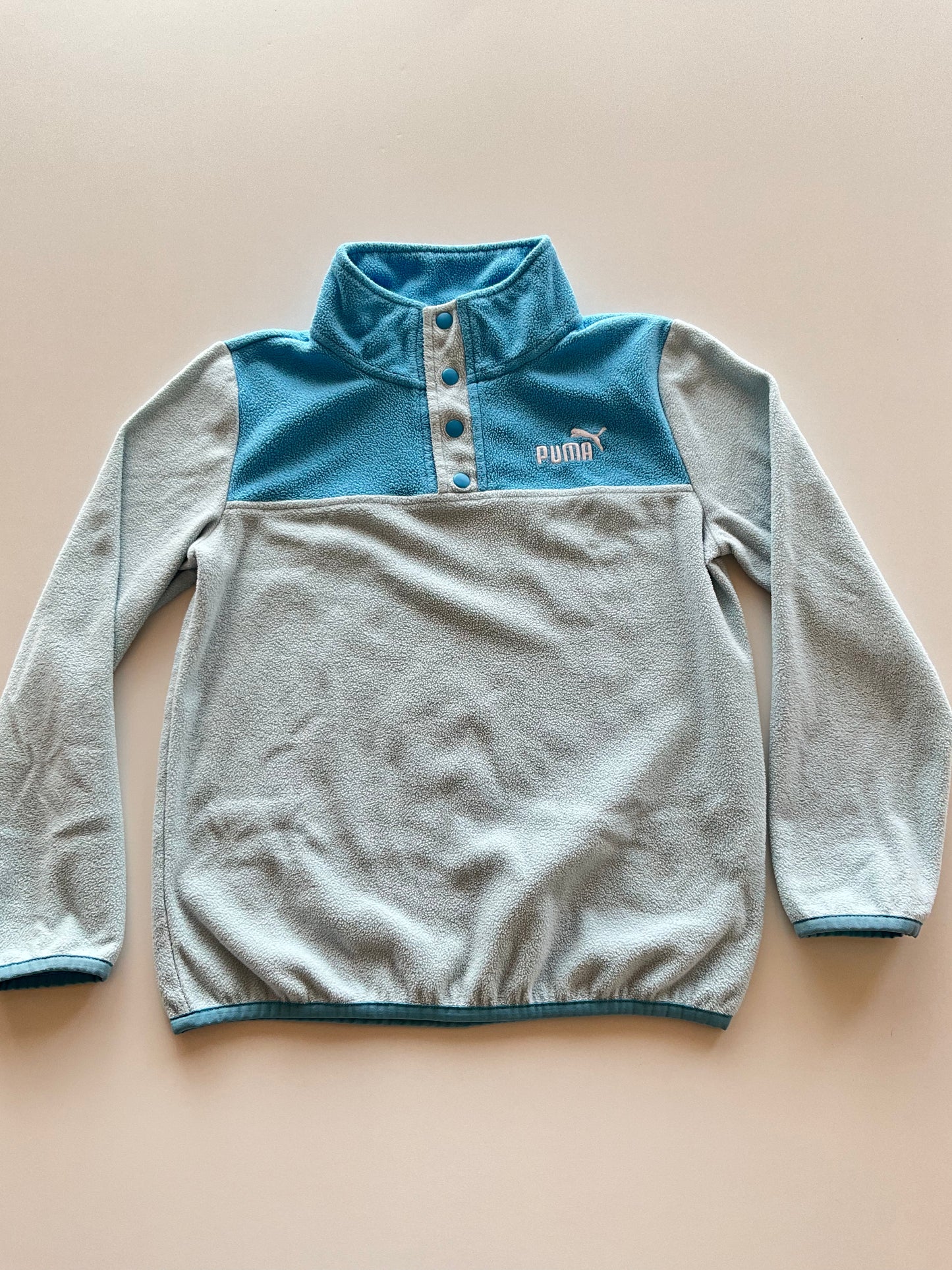 Light Blue Colourblock Fleece