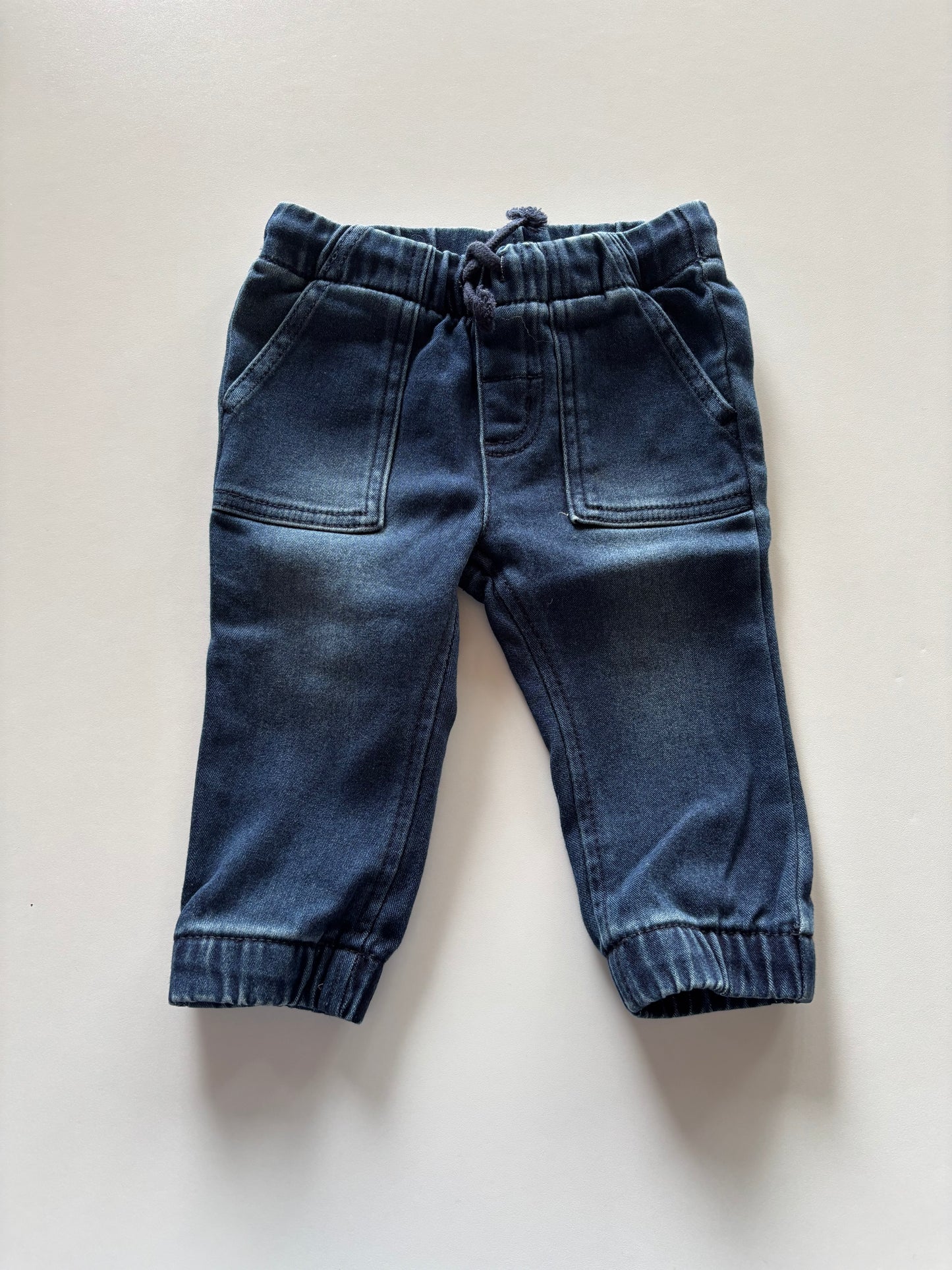 NWOT Denim Joggers