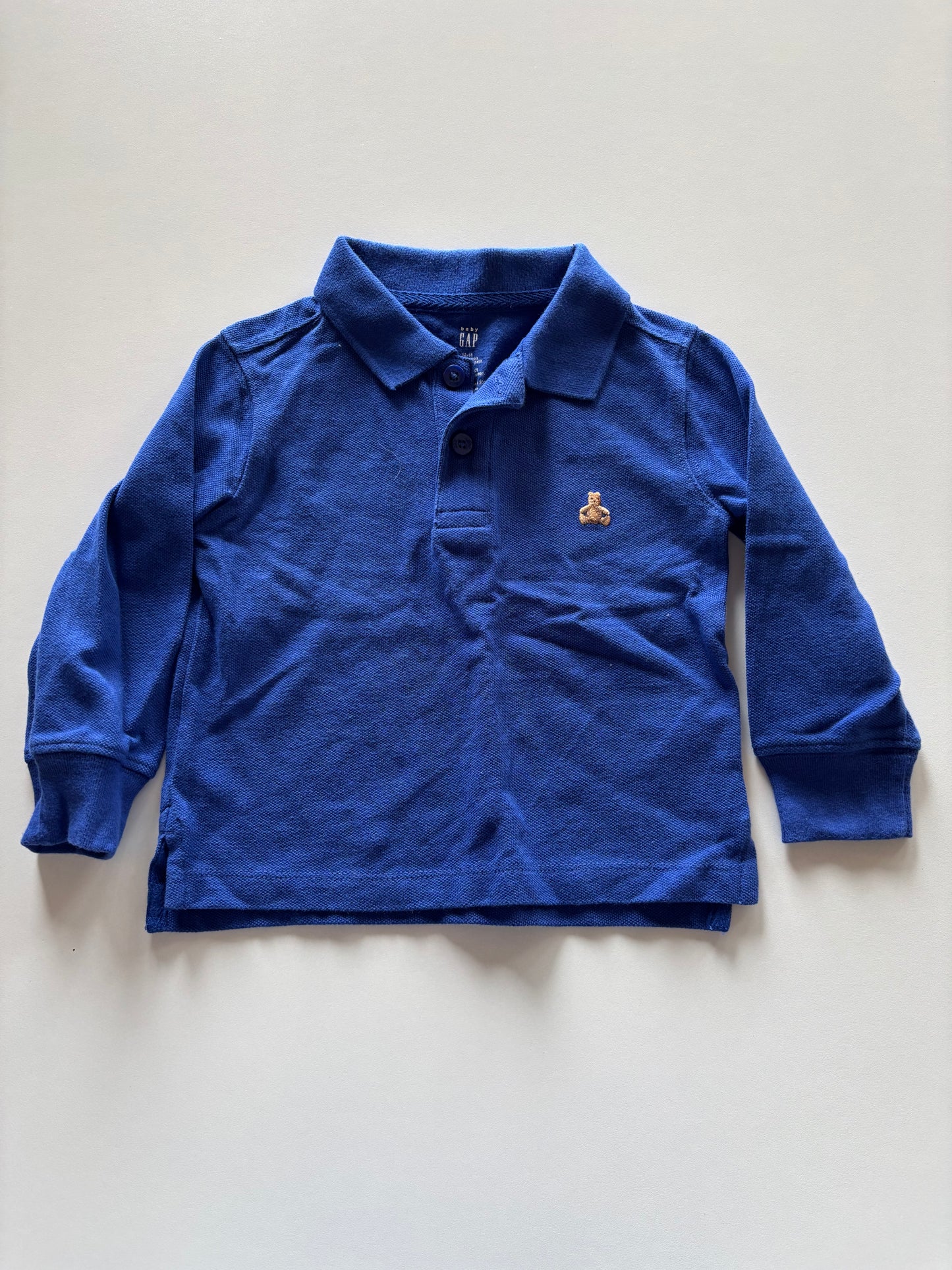 Blue Collared Shirt