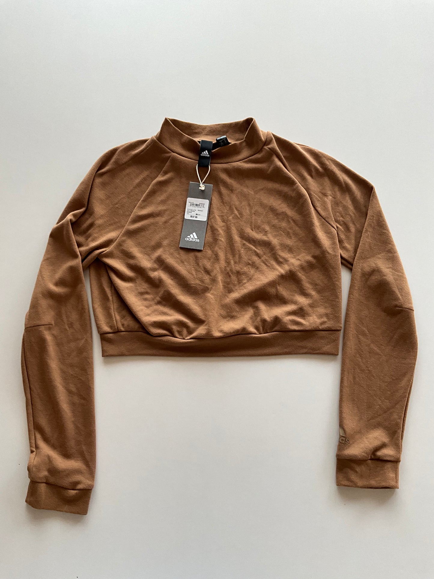 BNWT Brown Adidas Crop Top