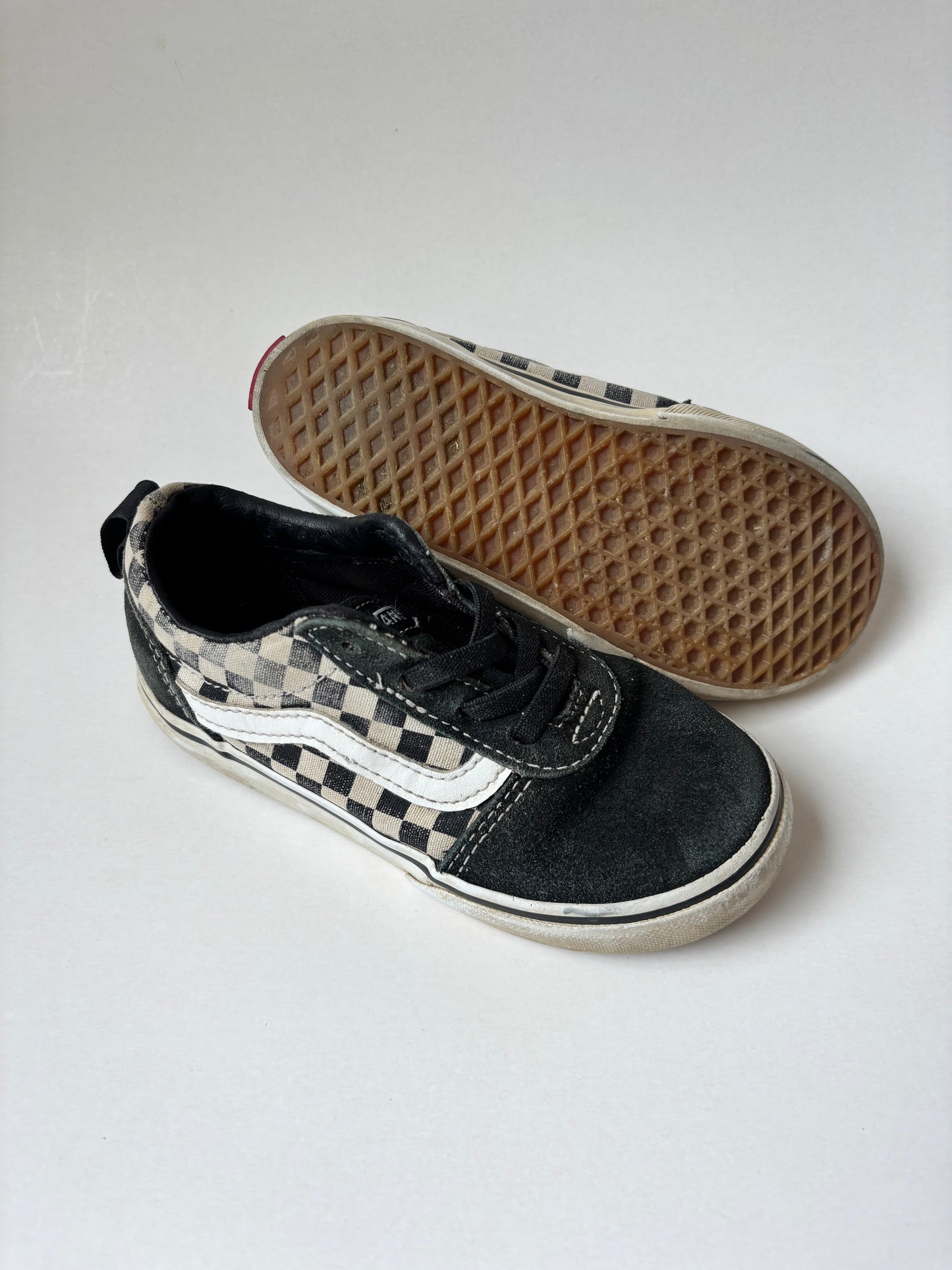 Black & White Checkered Vans