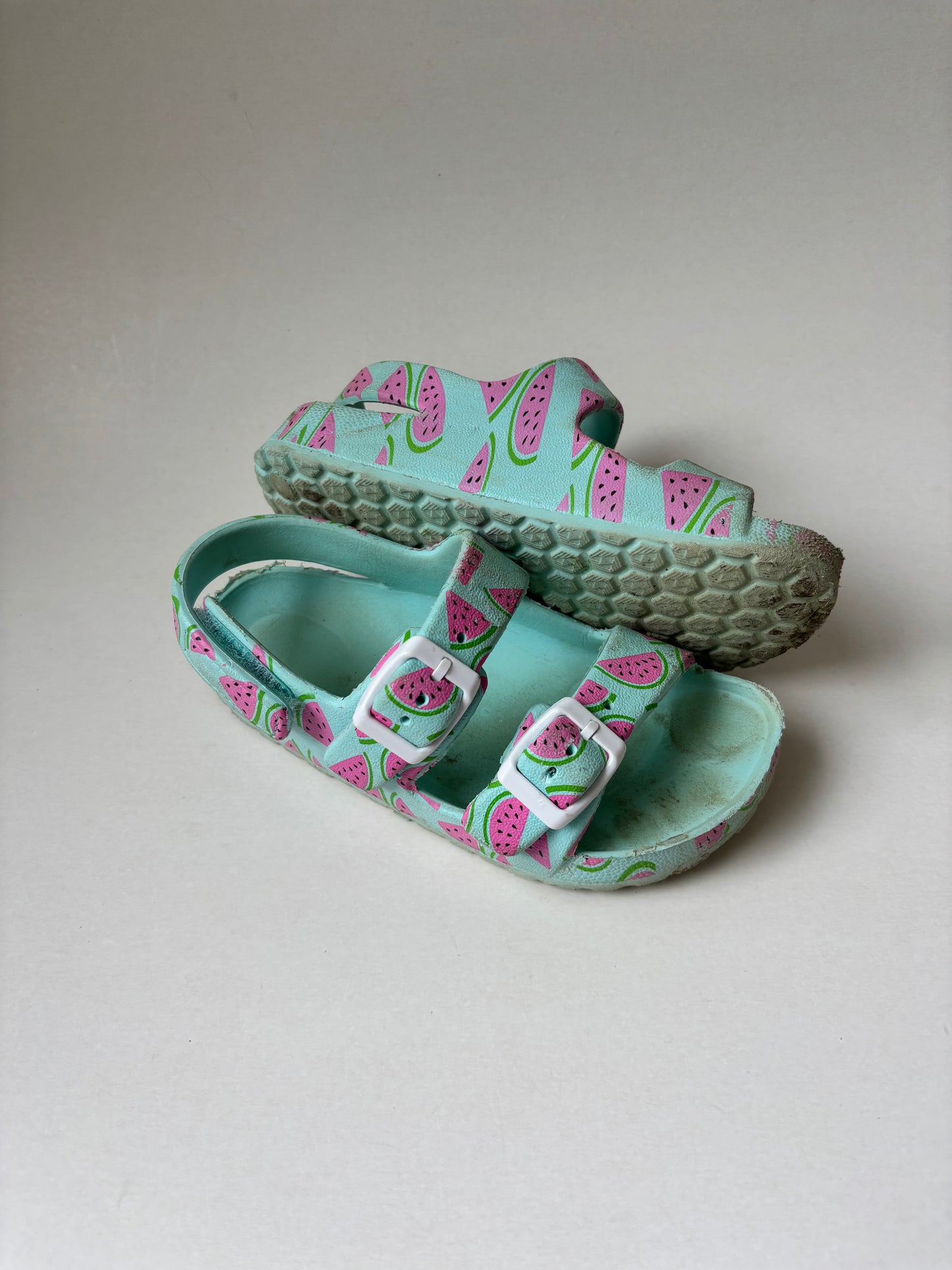 Blue Watermelon Foam Sandals
