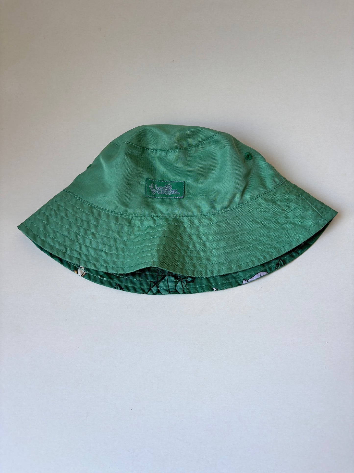 Reversible Green Dino Bucket Hat