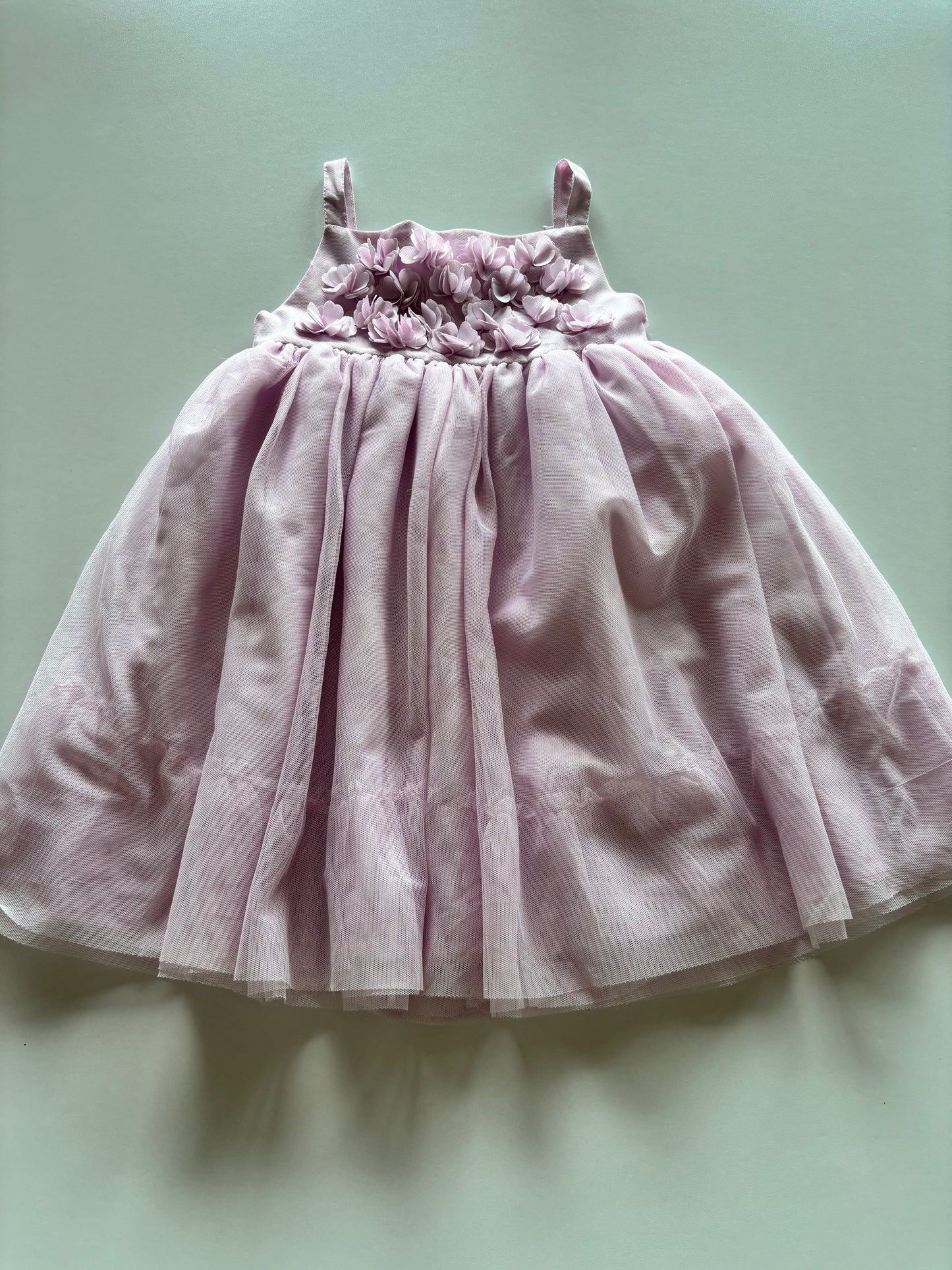 Purple Mesh Dress
