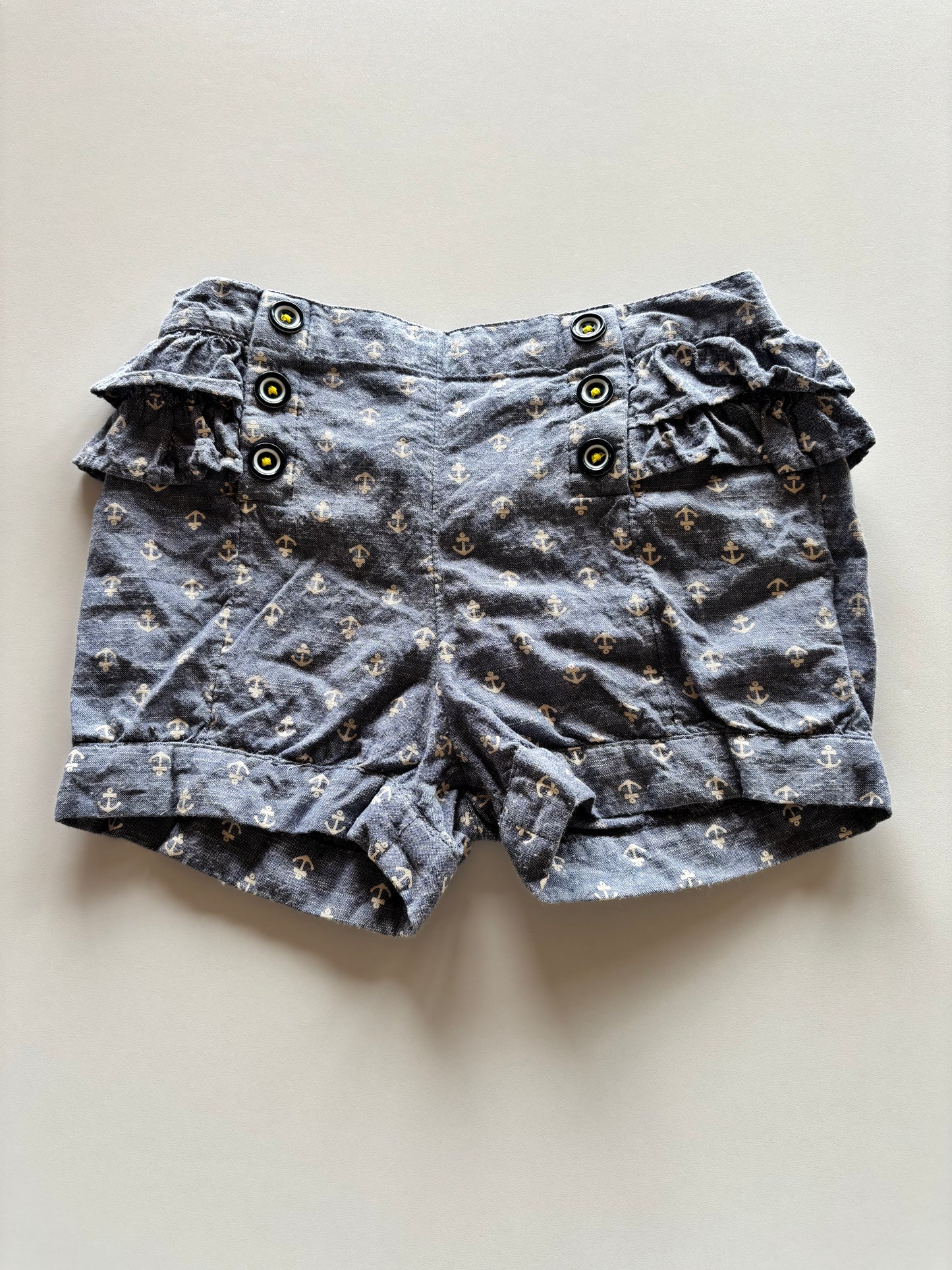 Chambray Anchor Shorts