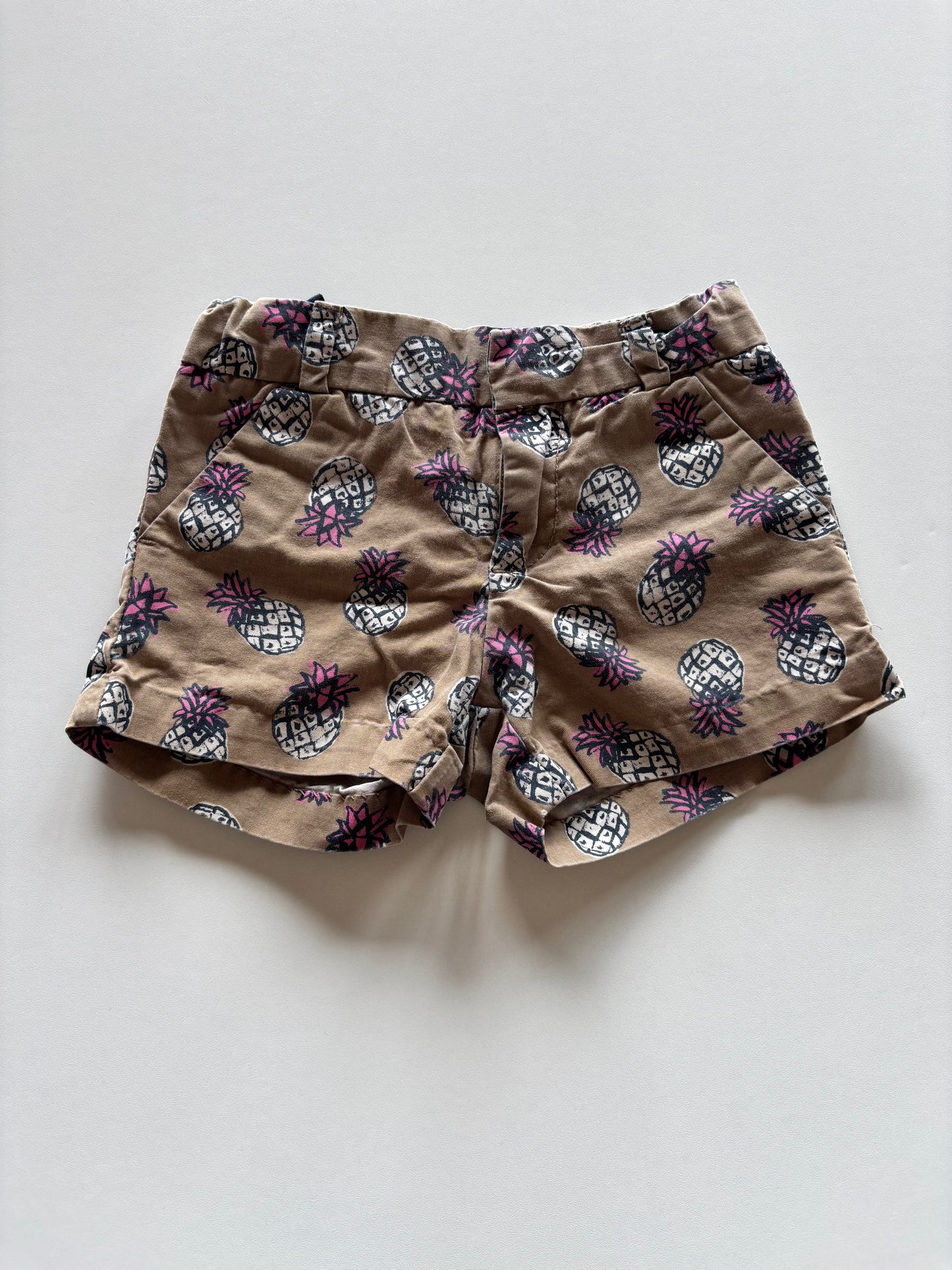 Brown Pineapple Shorts
