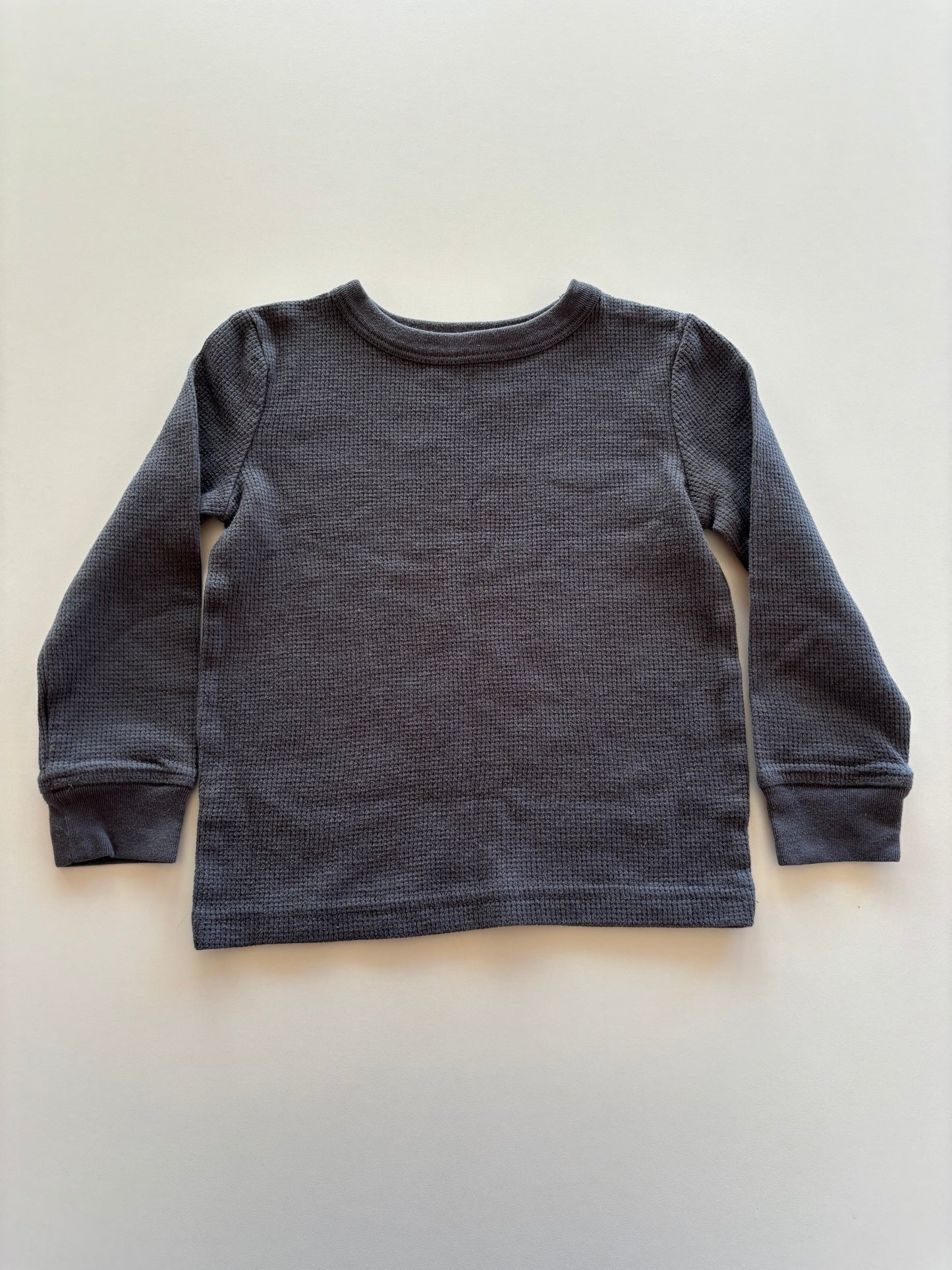 Charcoal Waffle Shirt