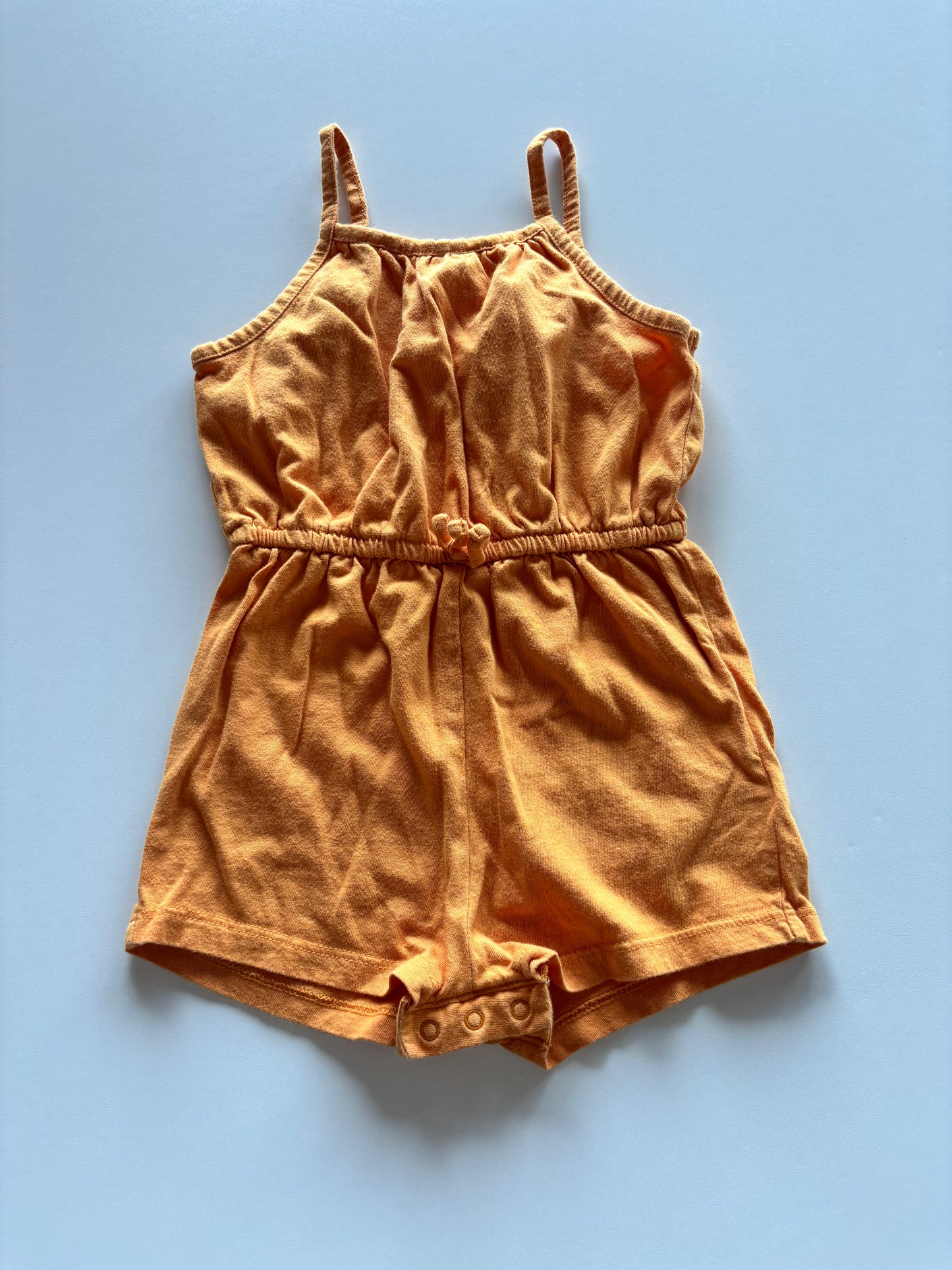 Yellowish Orange Romper
