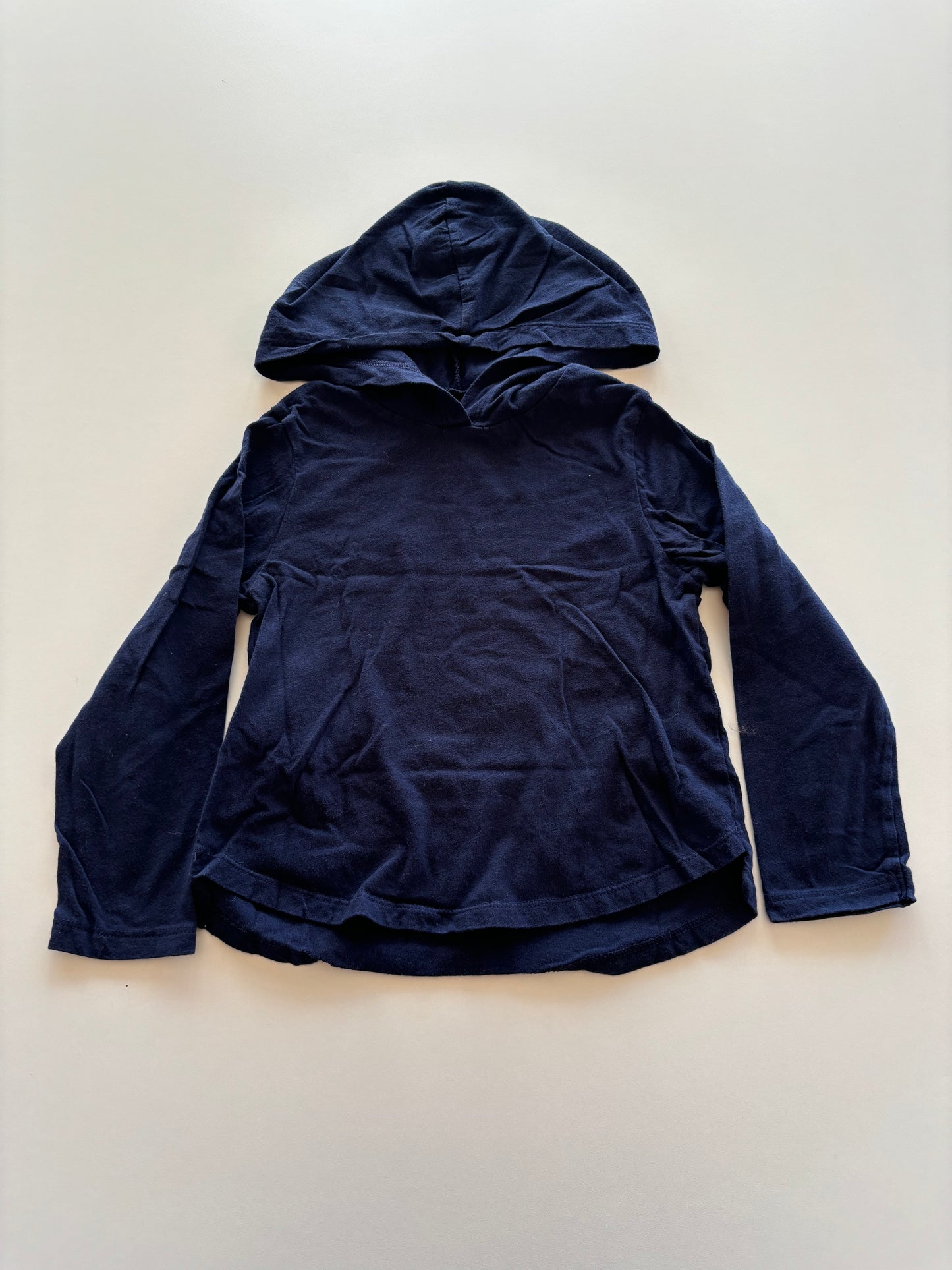 Navy Hooded Shirt