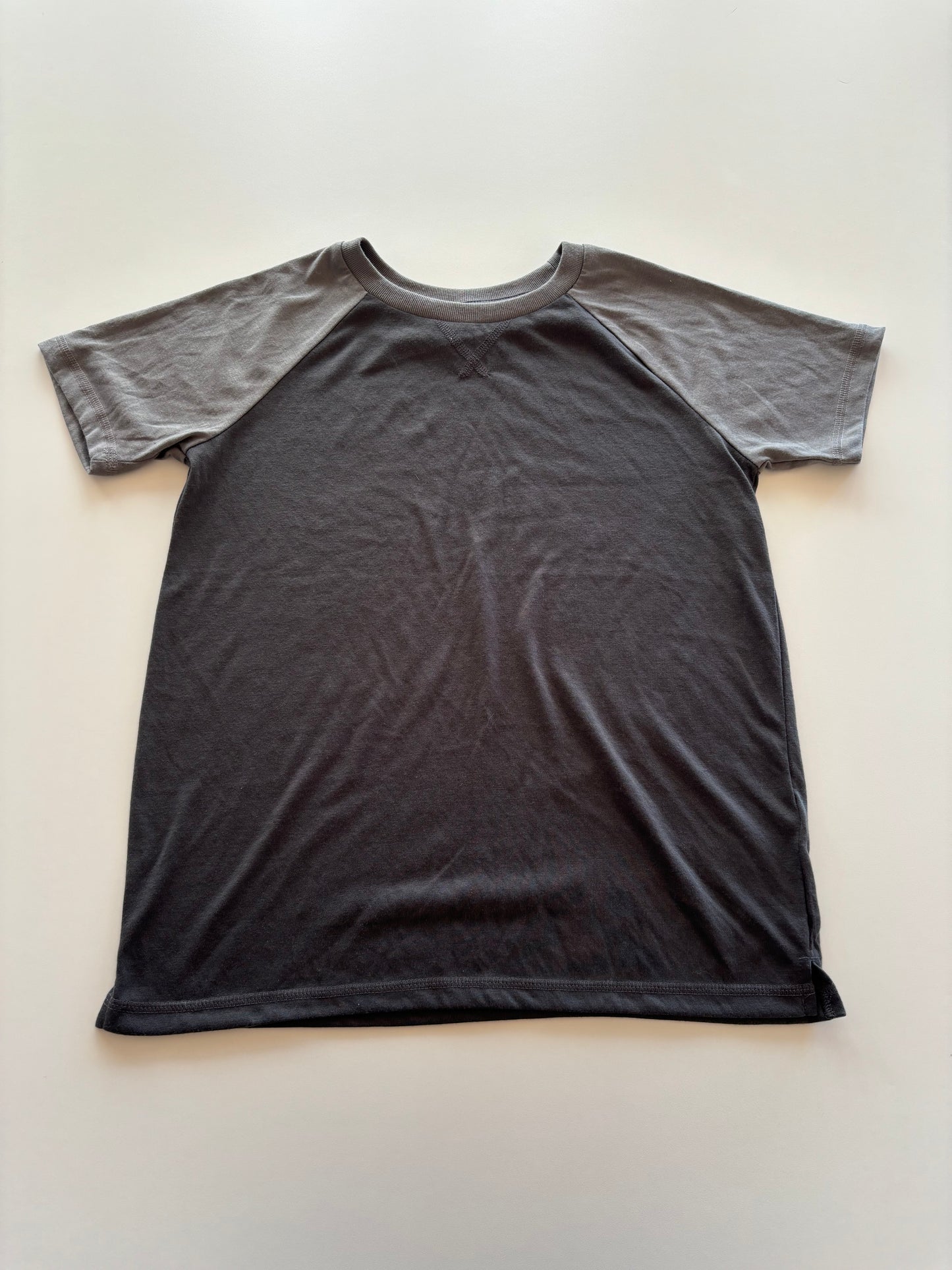 Grey Colourblock Tee
