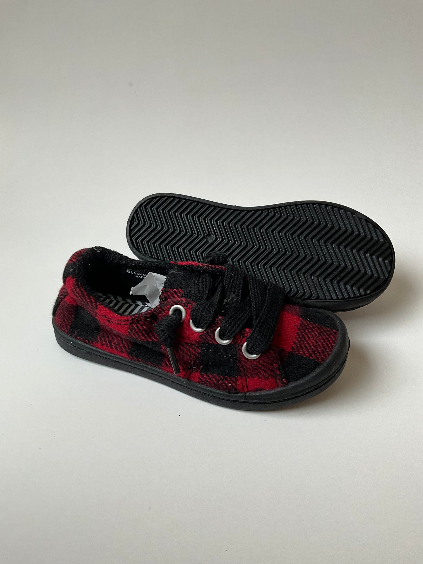 BNIB Buffalo Plaid Sneakers