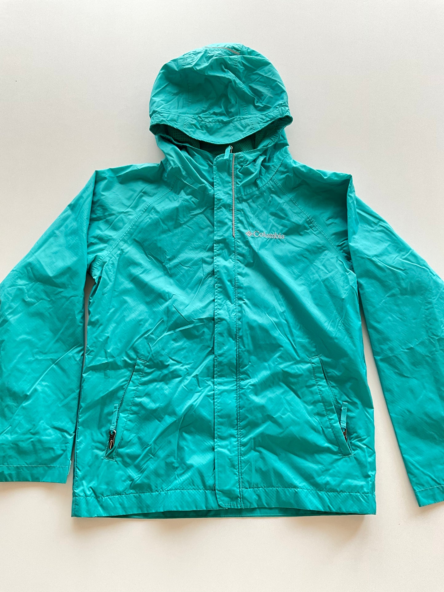 Teal Columbia Shell Jacket