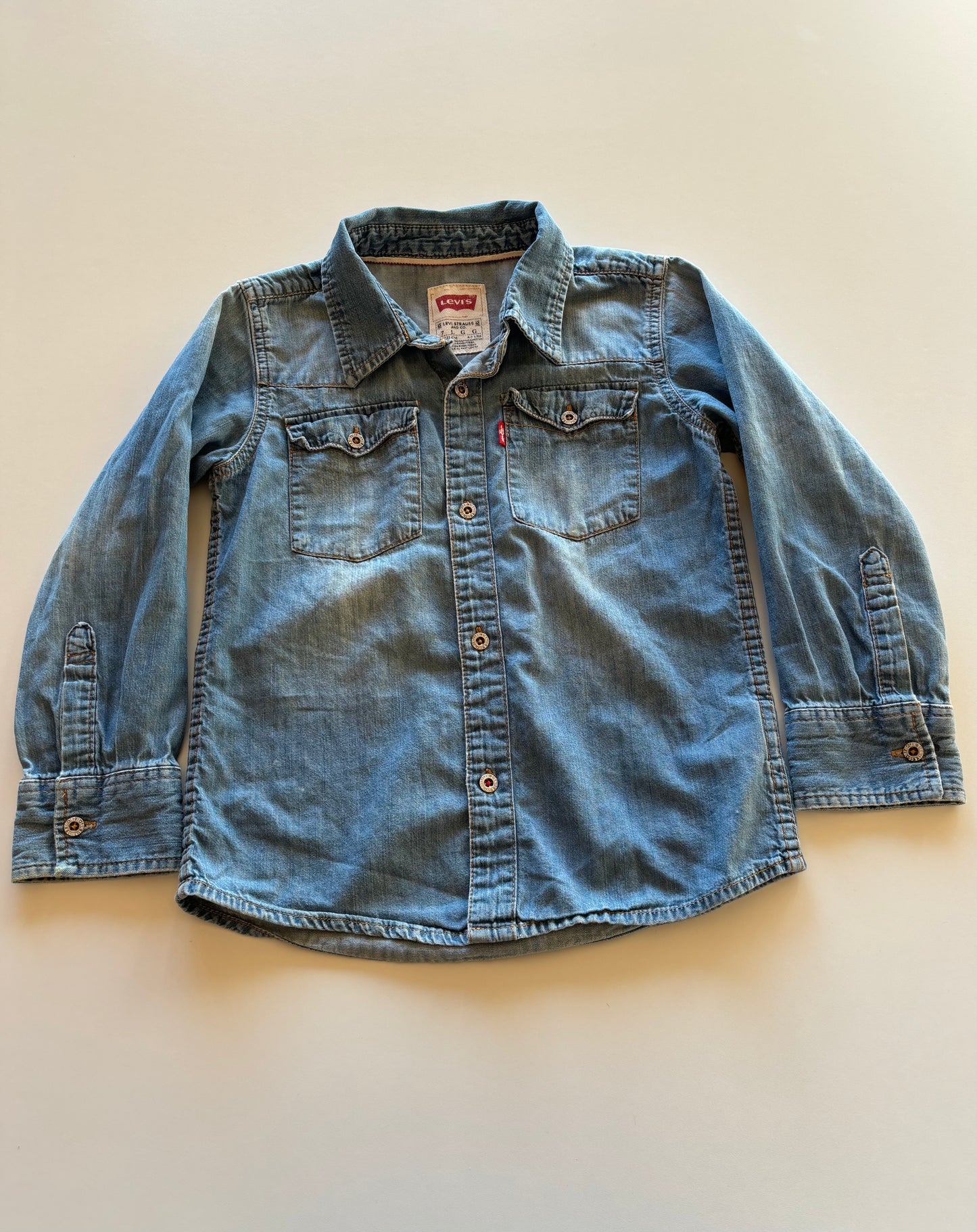 Button Up Denim Shirt