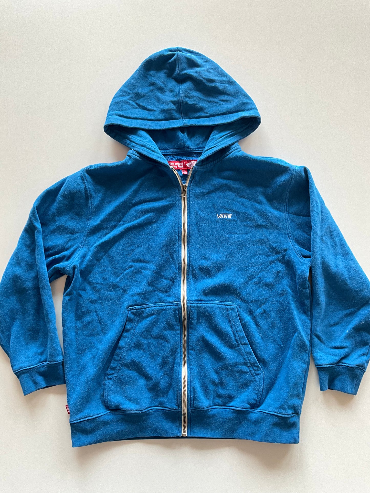 Blue Vans Zip Up Hoodie
