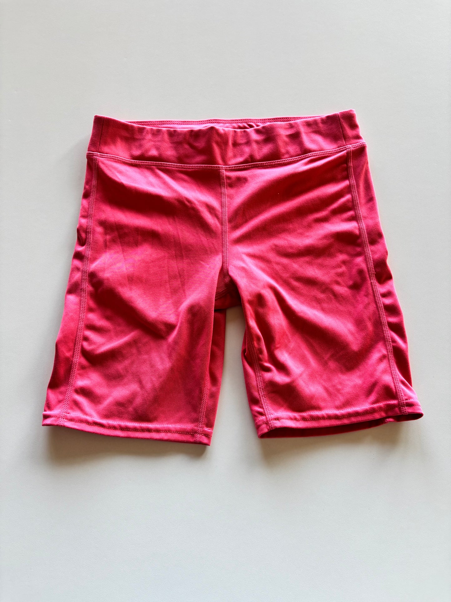 Coral Pink Athletic Bike Shorts
