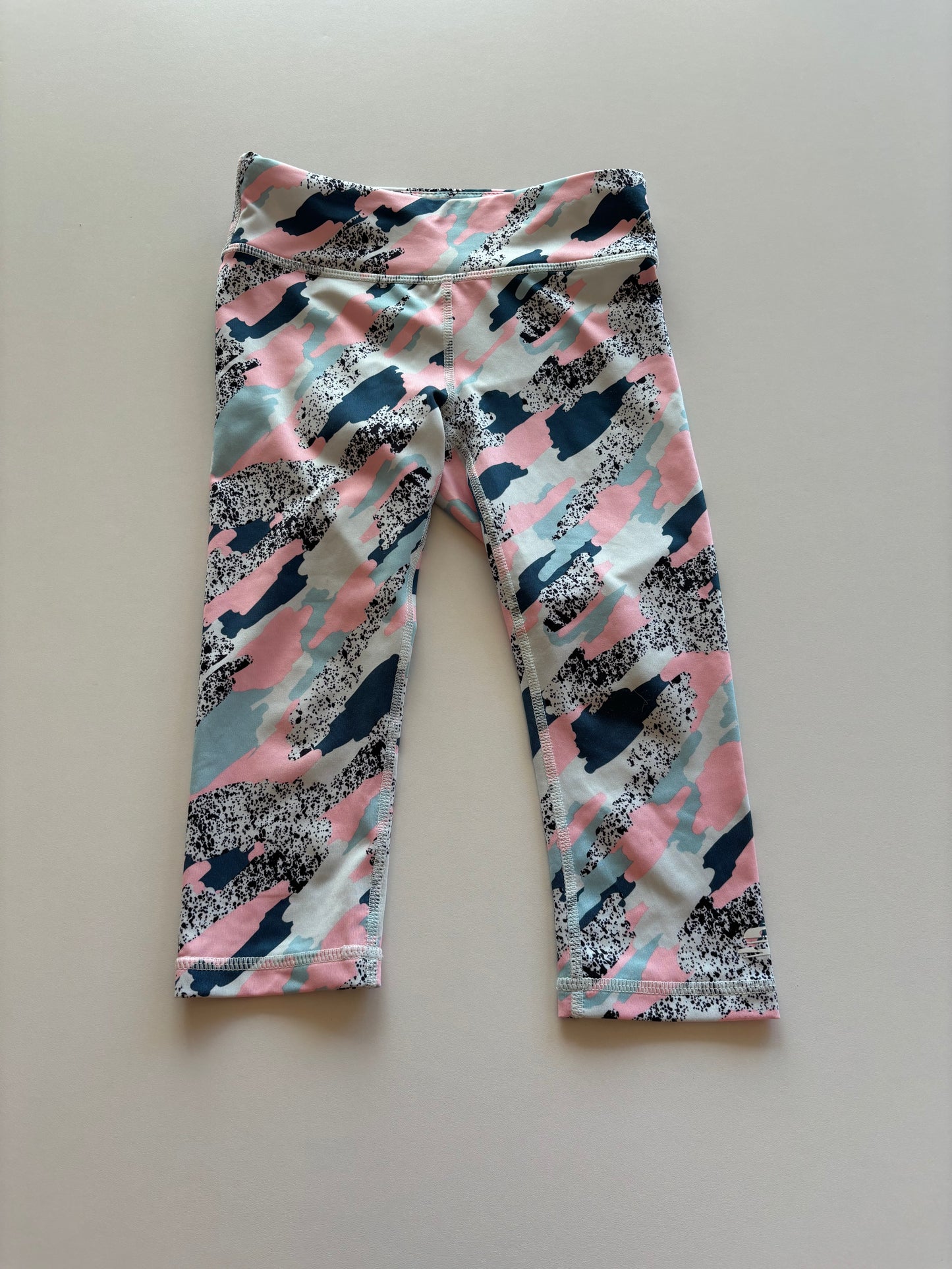 Feminine Camo Athletic Capris