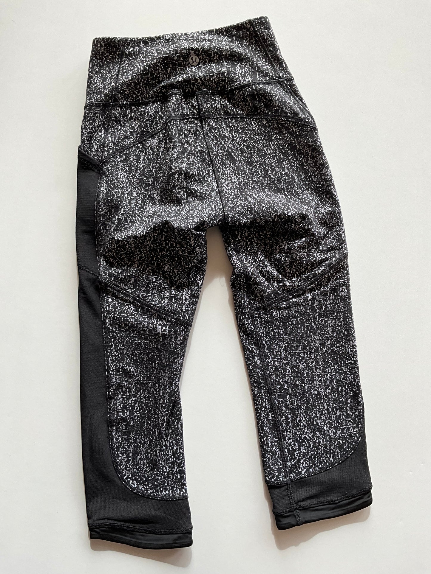 Black & Grey Lululemon Capris