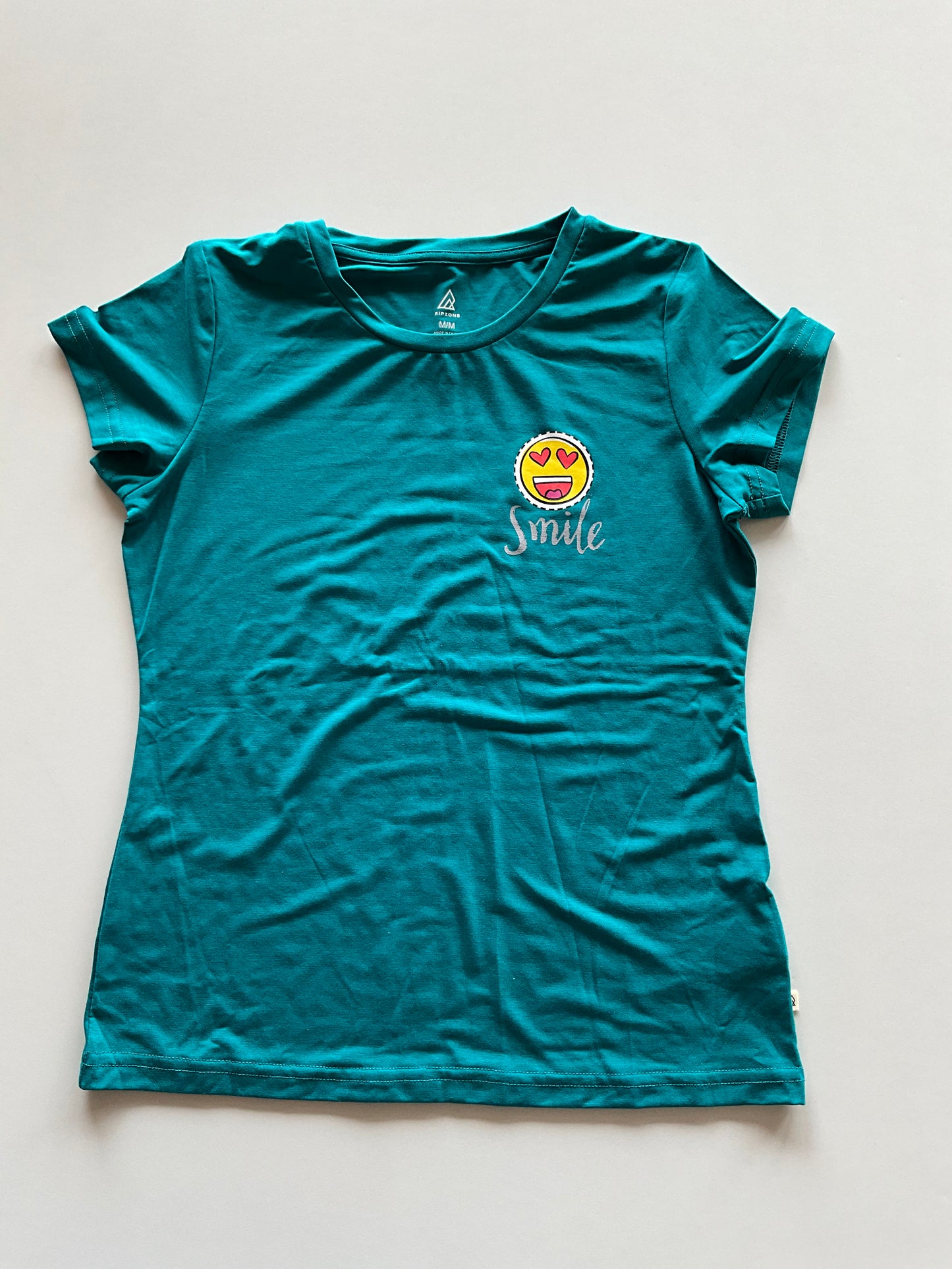 Turquoise Smile Tee