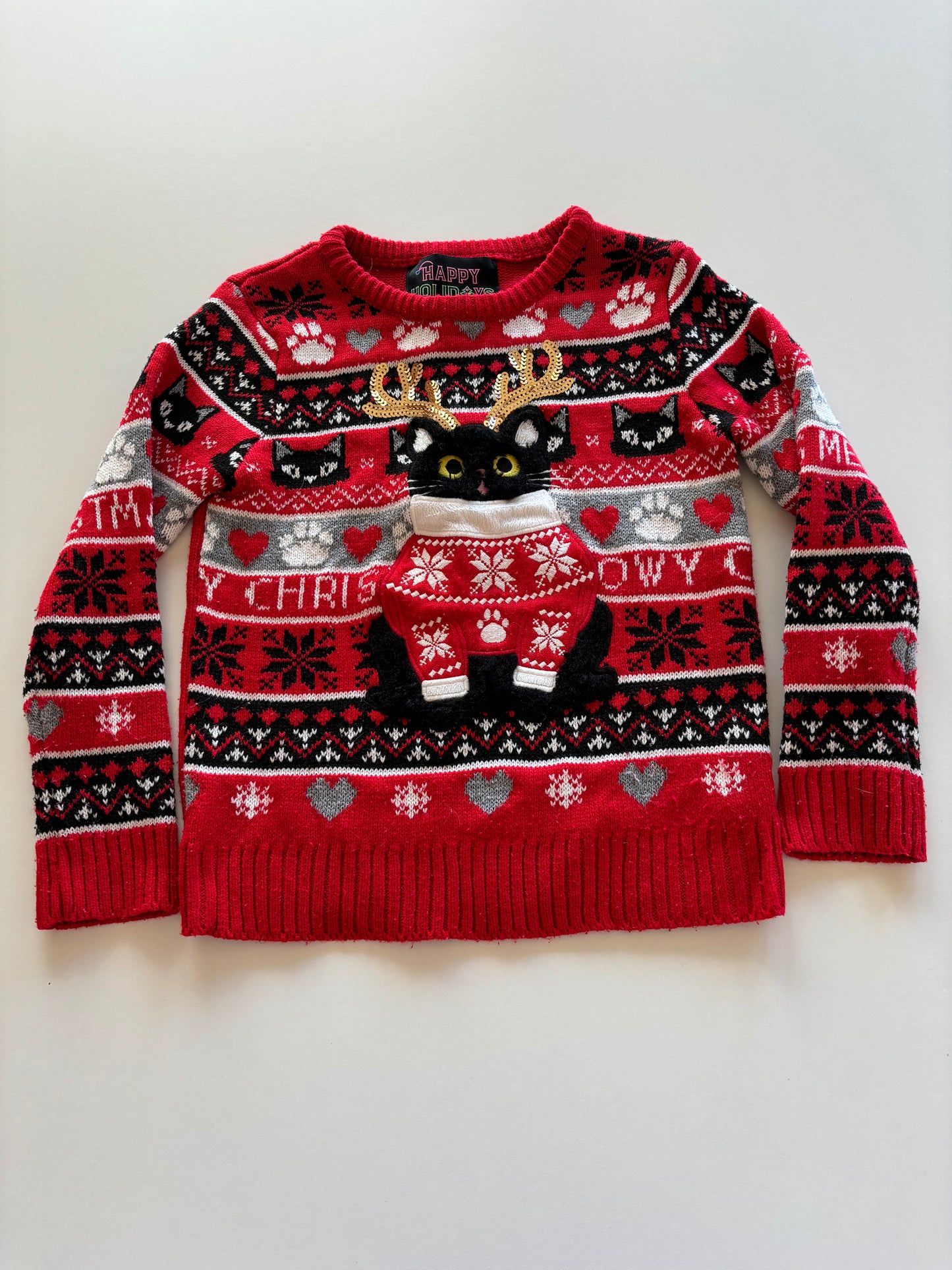 Cat Ugly Christmas Sweater