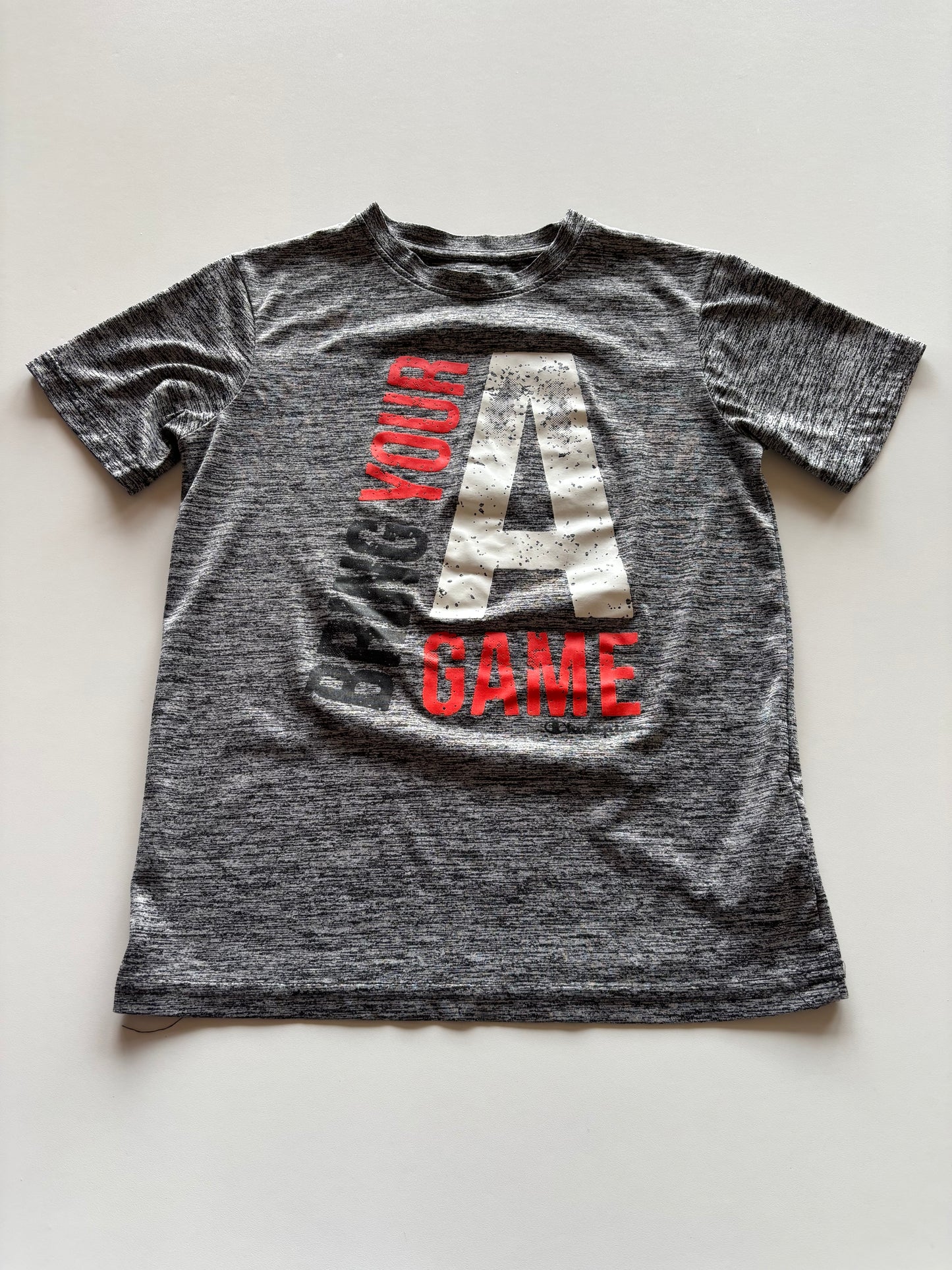 Grey Bring Your A Game Athletic Tee