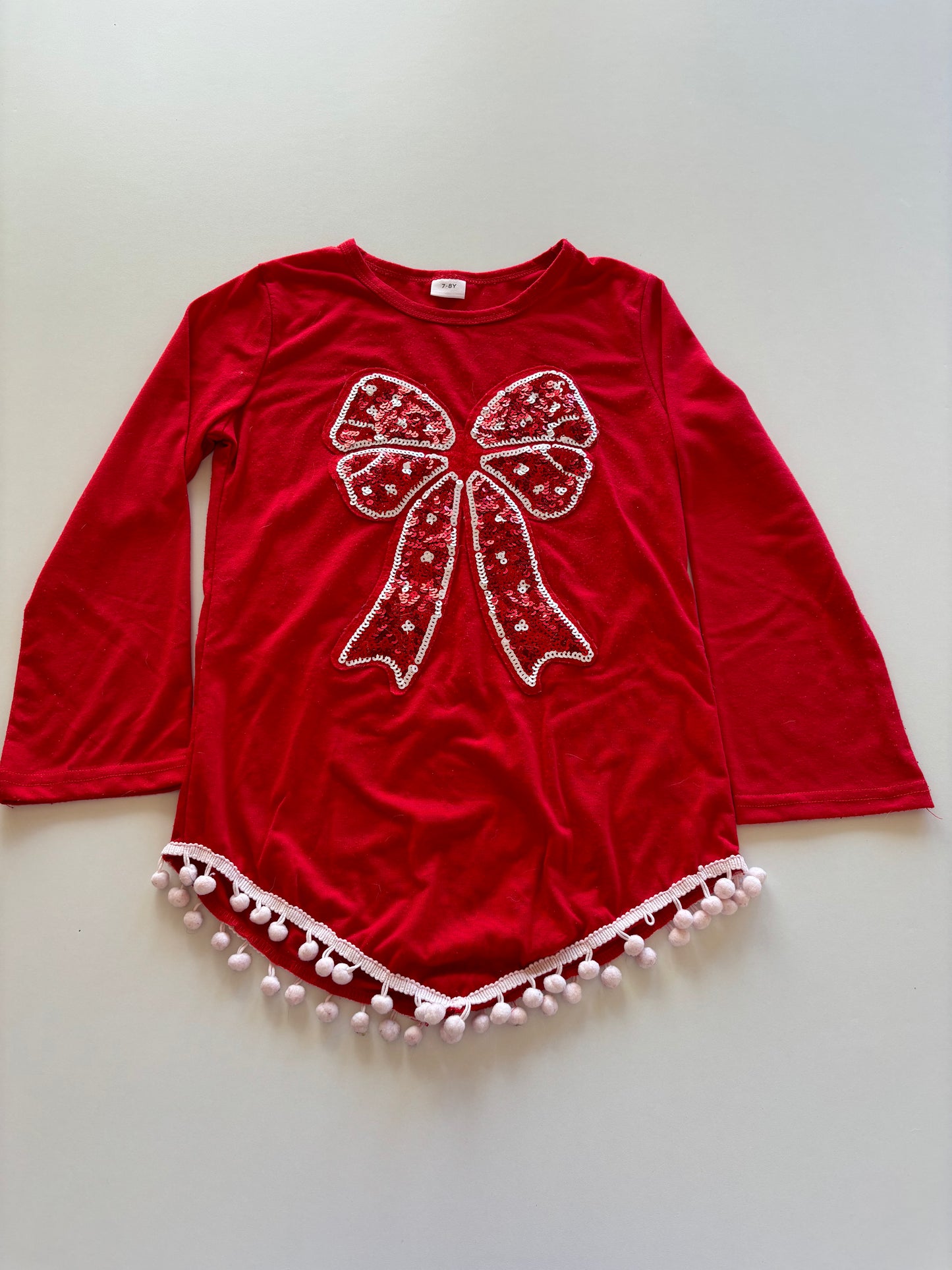 Red Bow Tunic
