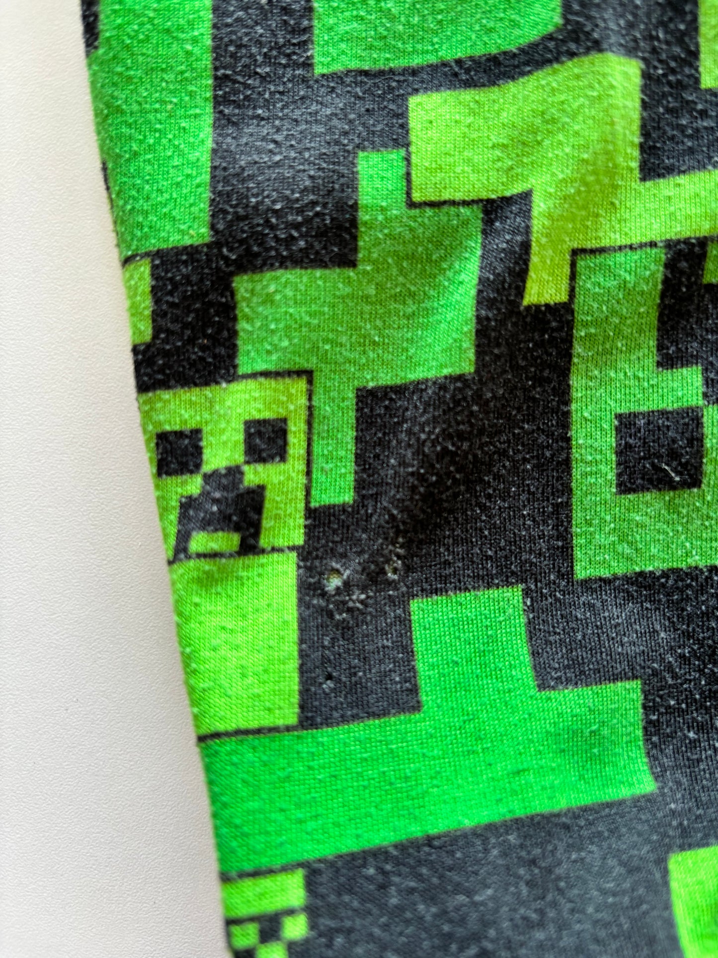 2pc Minecraft Creeper Pajamas