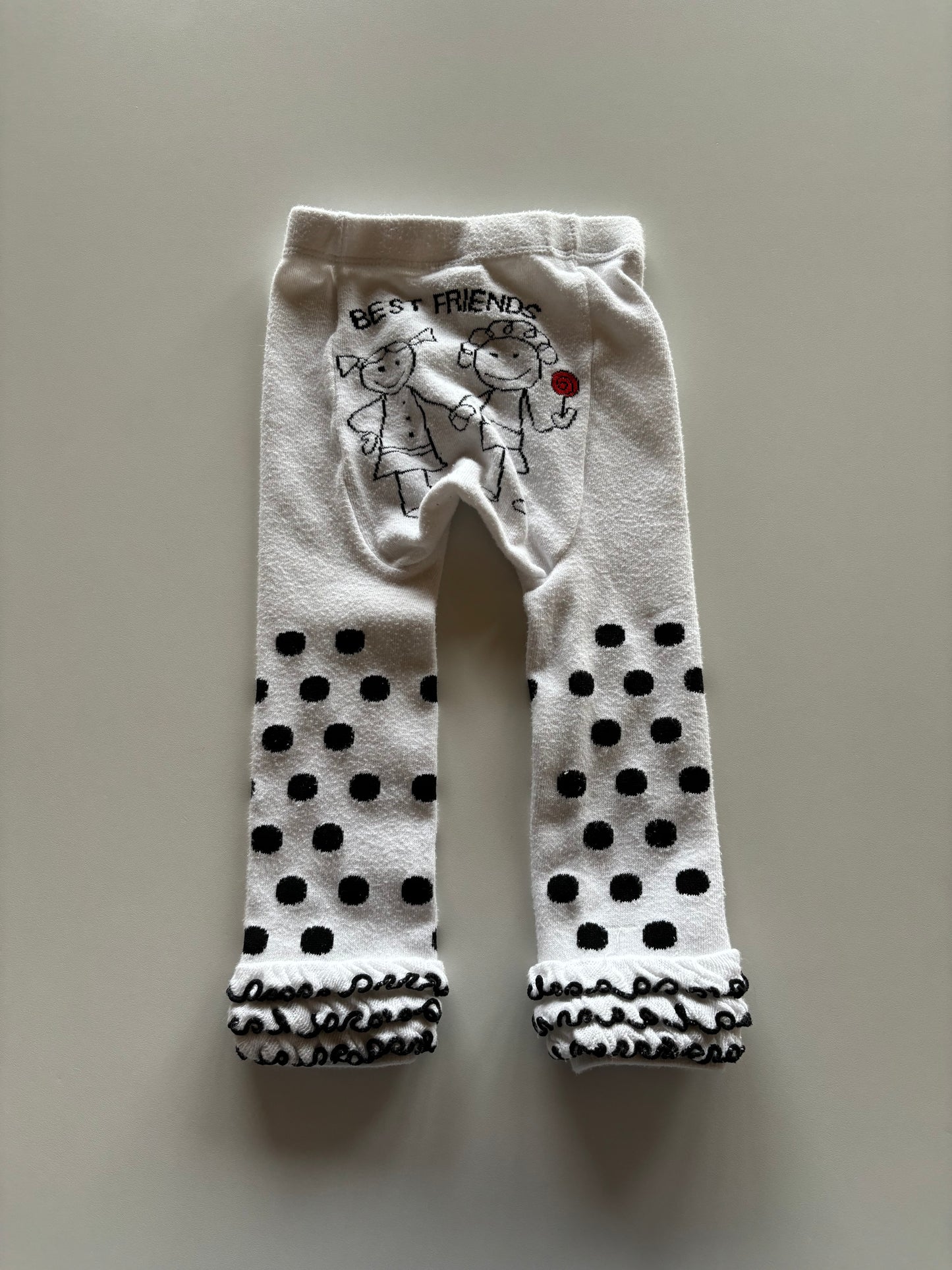Black & White Best Friends Leggings