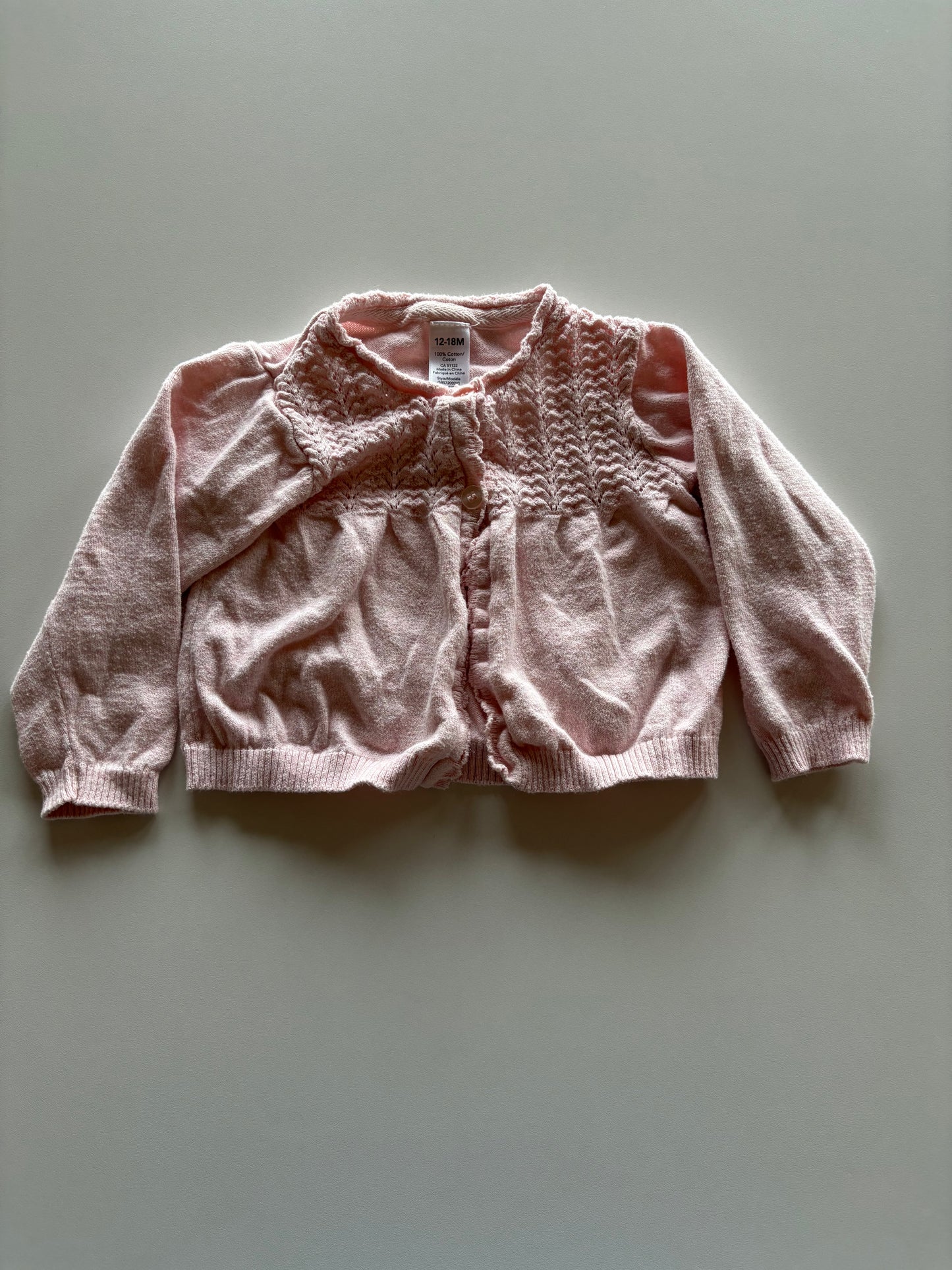 Dainty Pink Cardigan