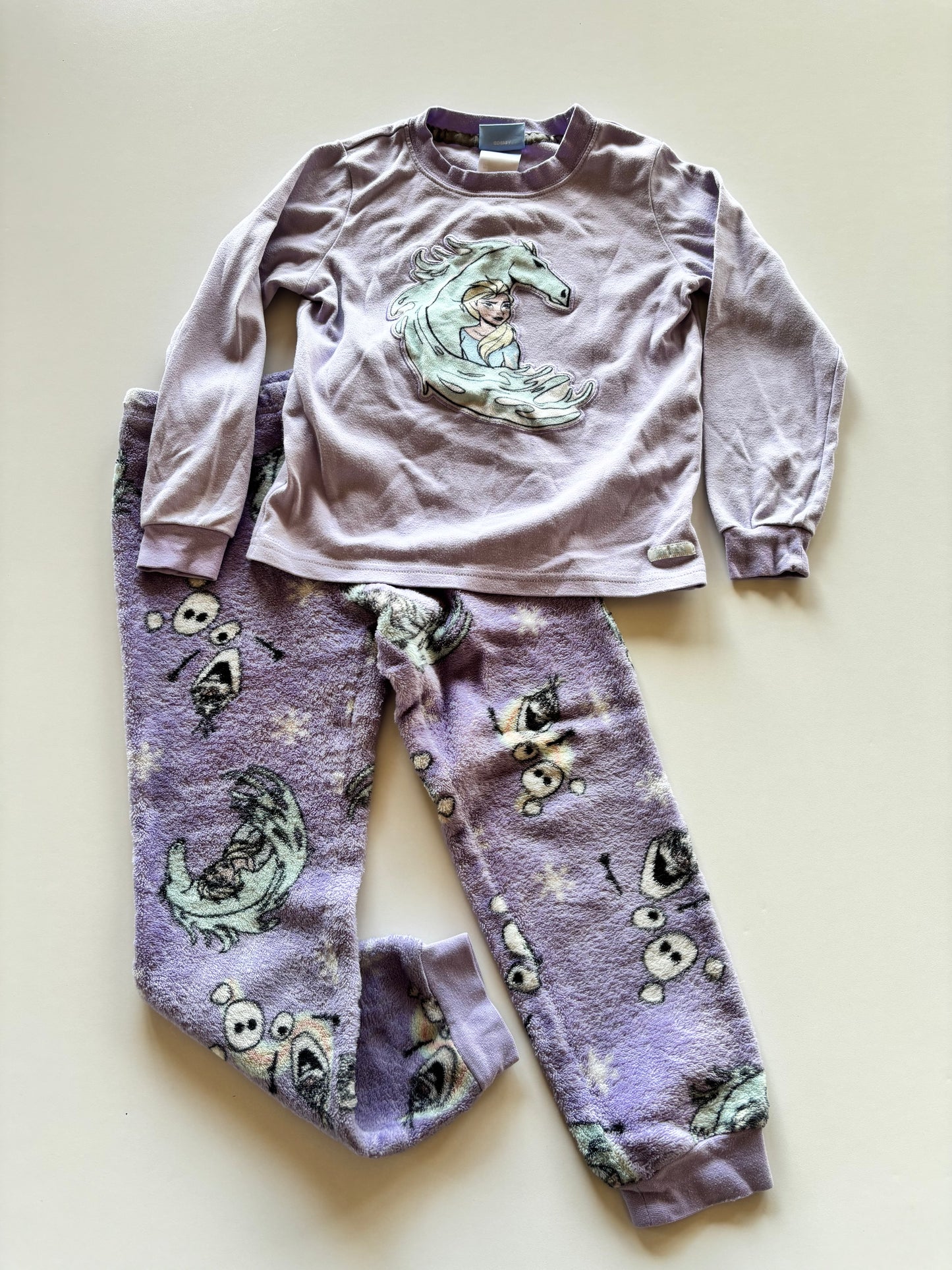 2pc Purple Frozen Pajamas
