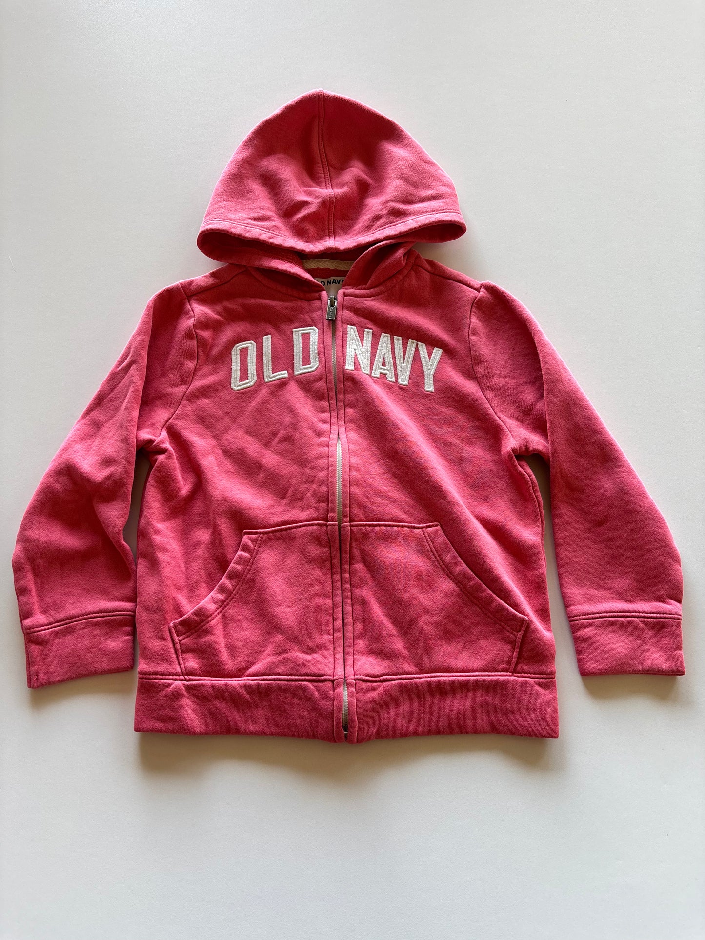 Coral Zip Up Hoodie