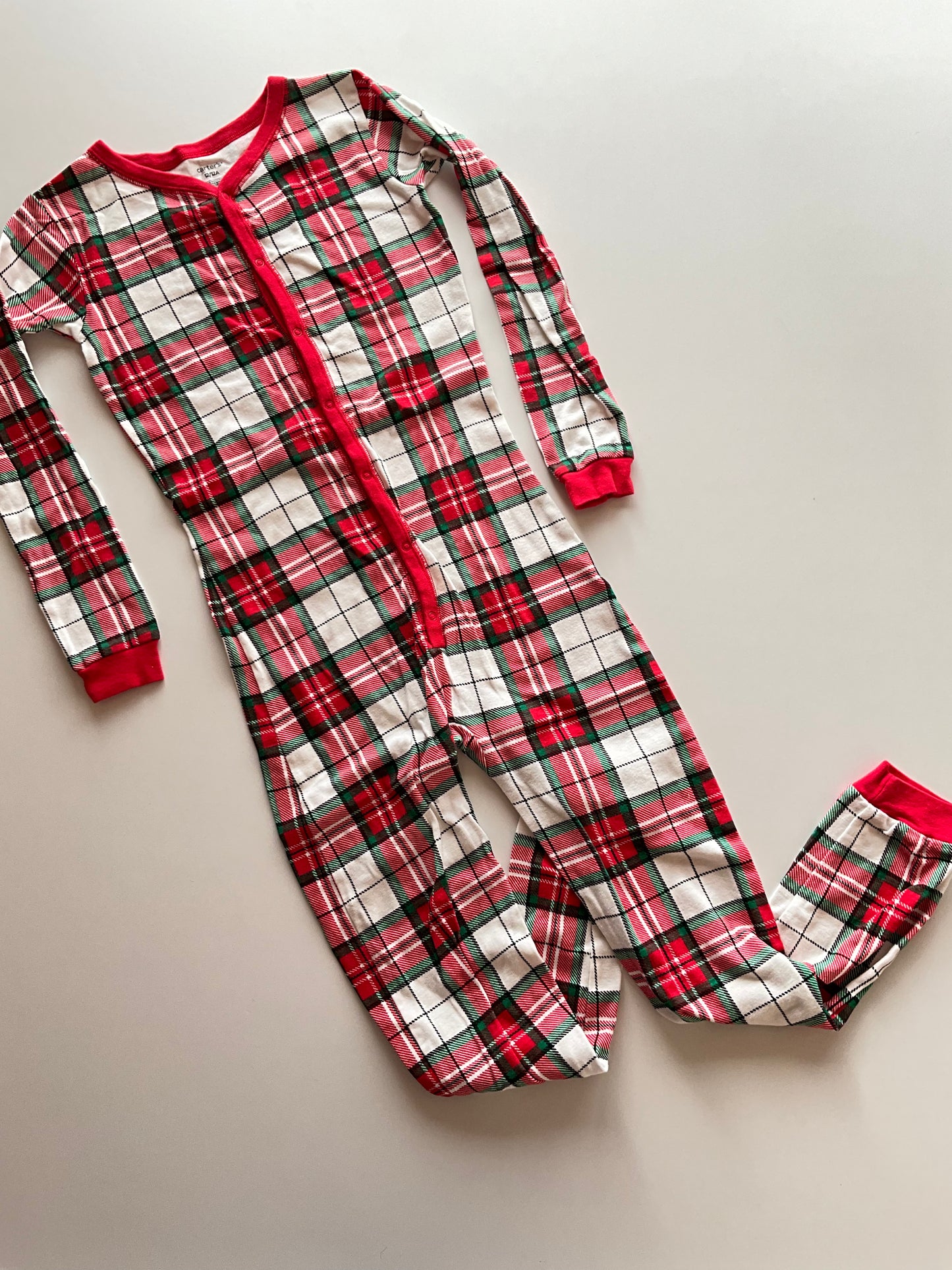 Christmas Plaid Onesie