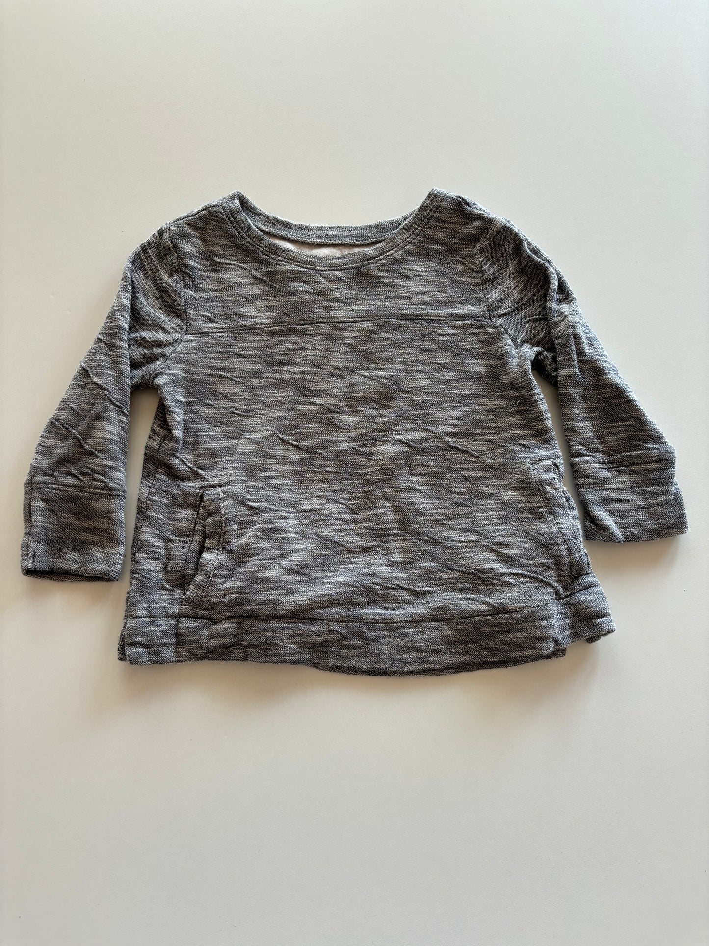 Grey Melange Shirt