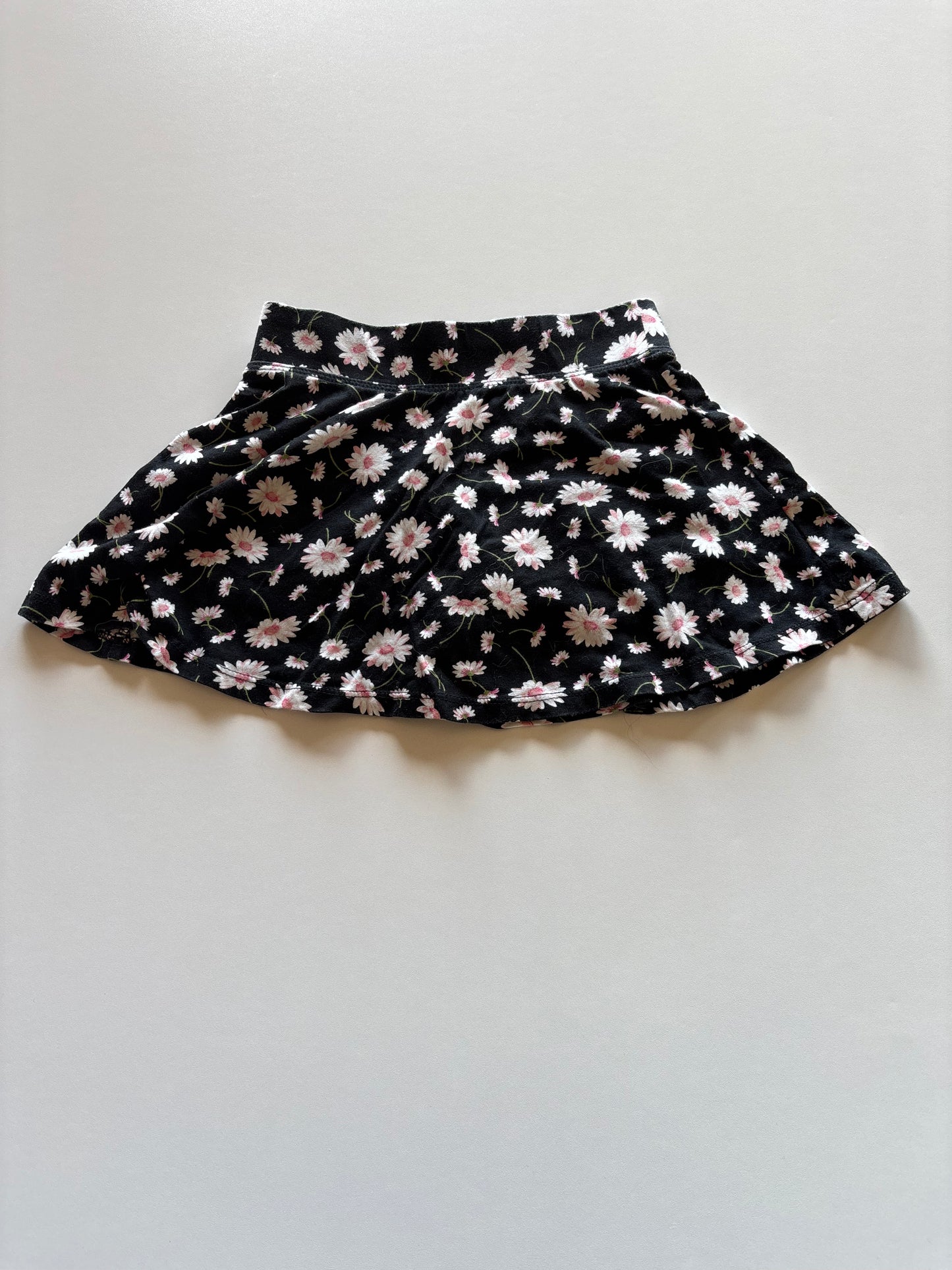 Black Daisy Skort