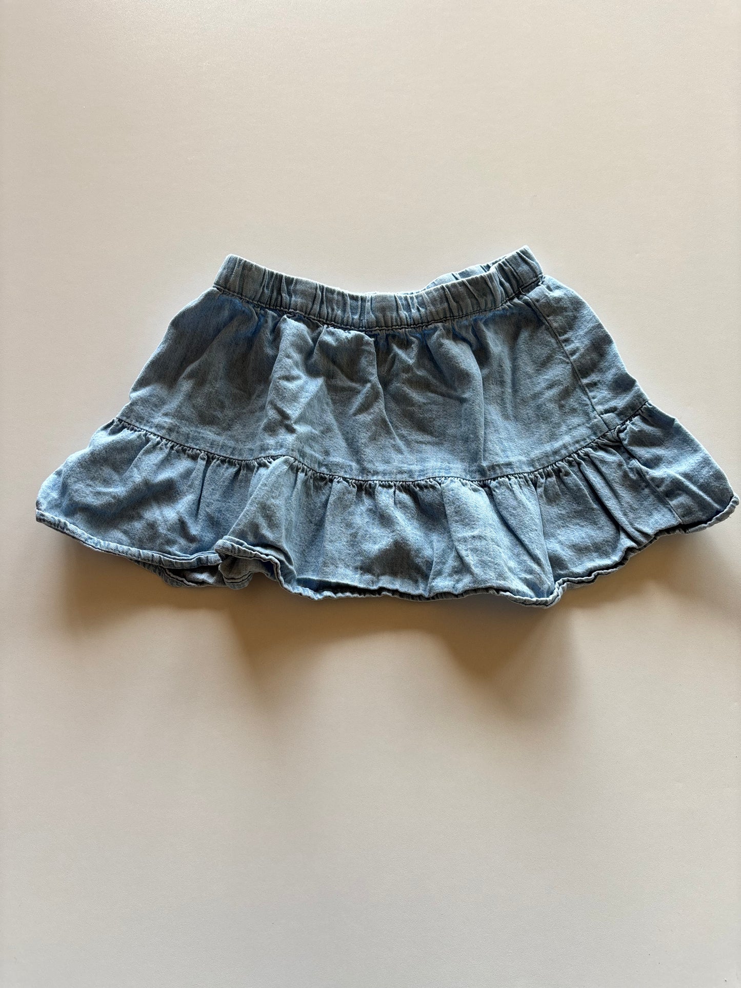 Light Chambray Skirt